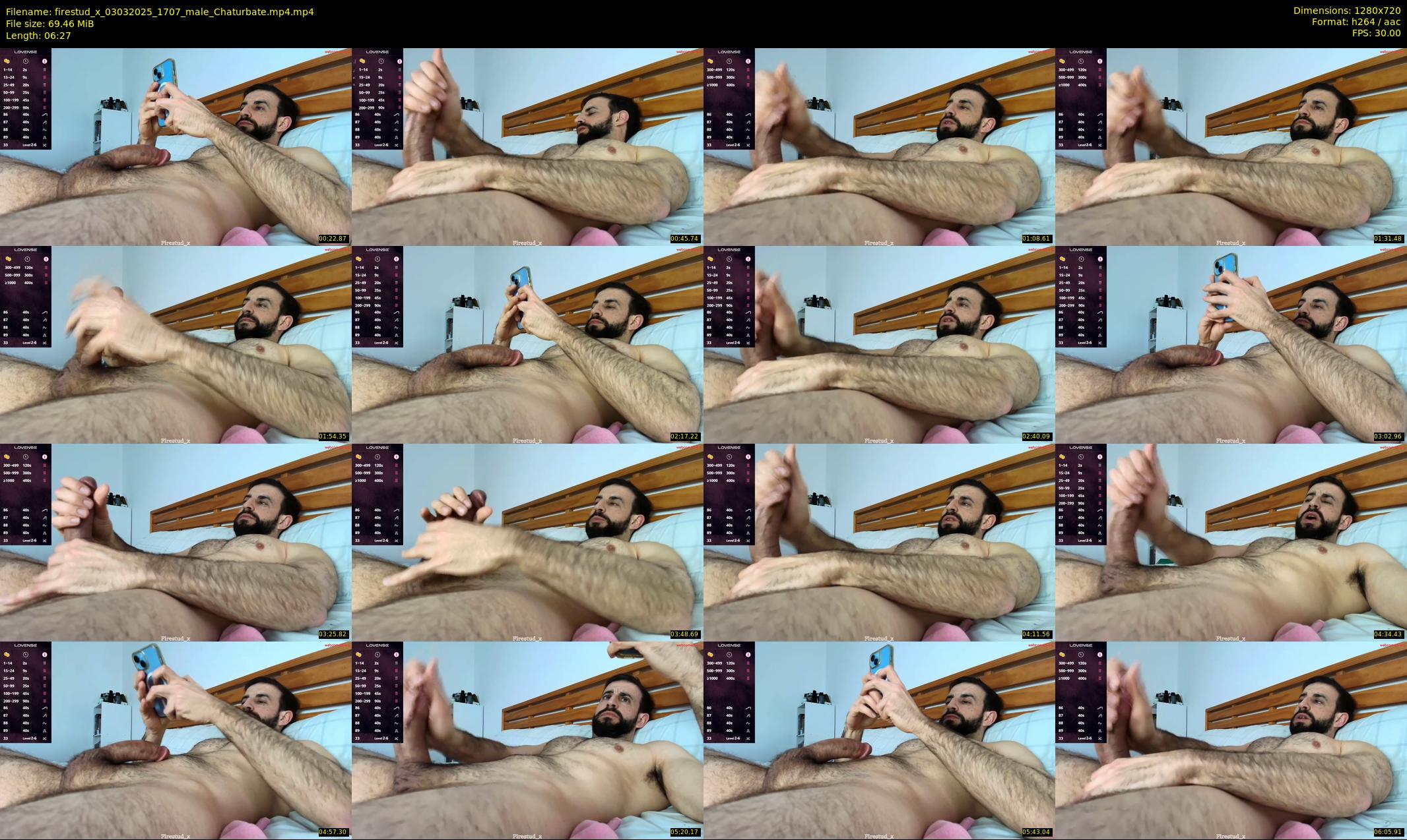 firestud_x — 7 minute Chaturbate male cam show recording, 720p, Mar 3, 2025