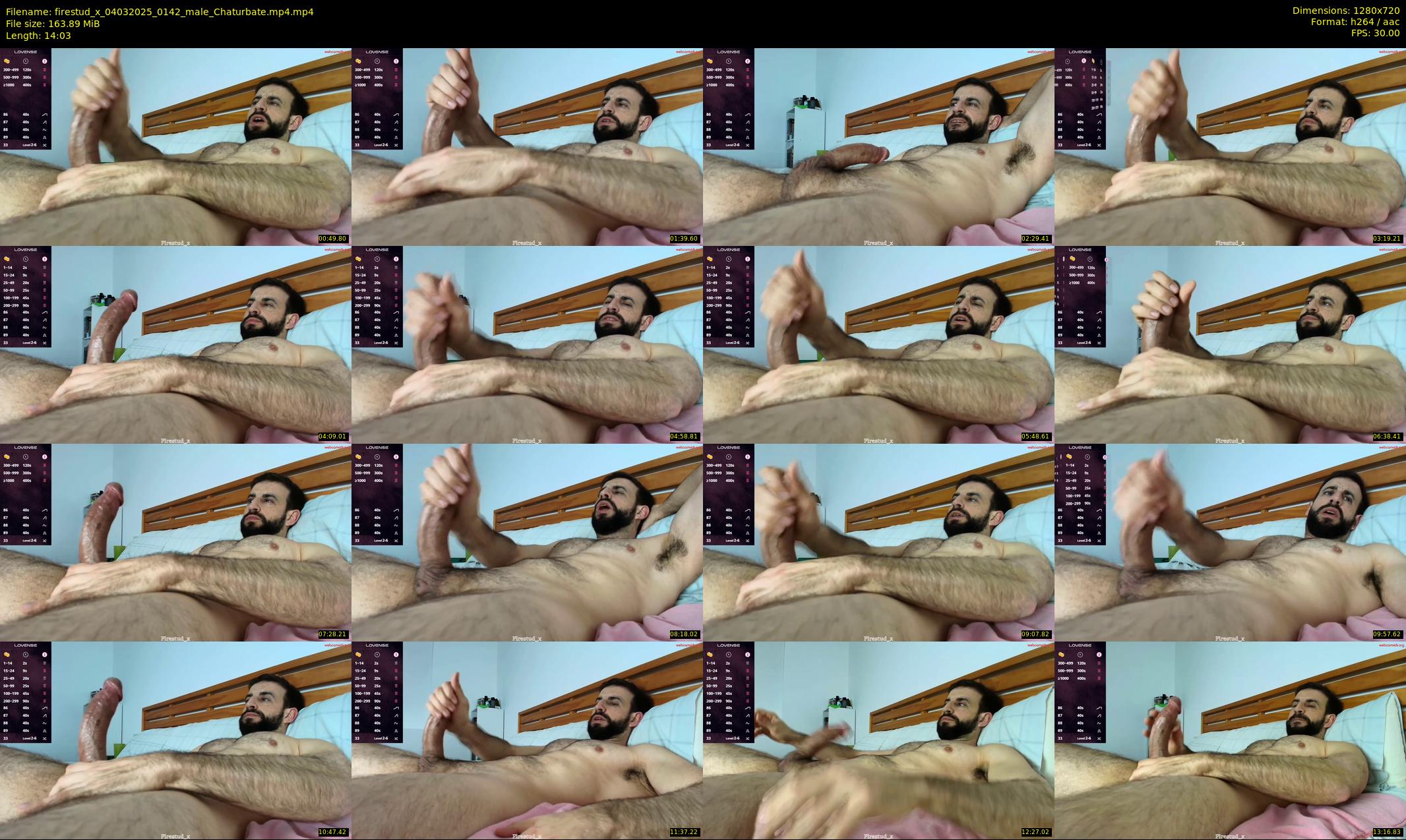 firestud_x — 15 minute Chaturbate male cam show recording, 720p, Mar 4, 2025