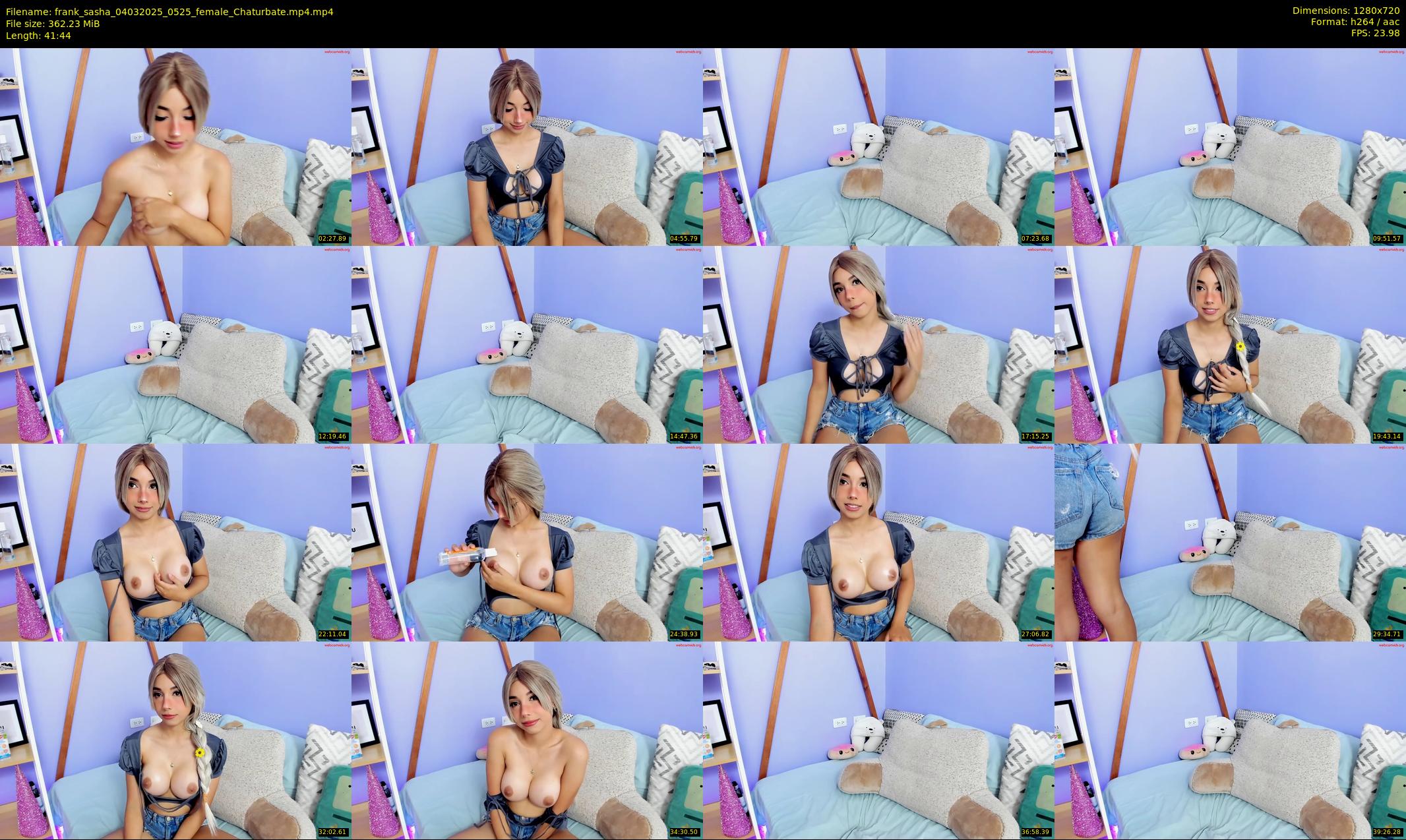 frank_sasha — 42 minute Chaturbate couple cam show recording, 720p, Mar 4, 2025