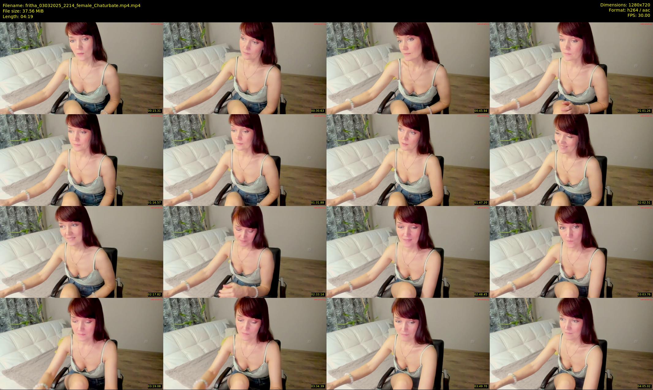 fritha — 5 minute Chaturbate female cam show recording, 720p, Mar 3, 2025