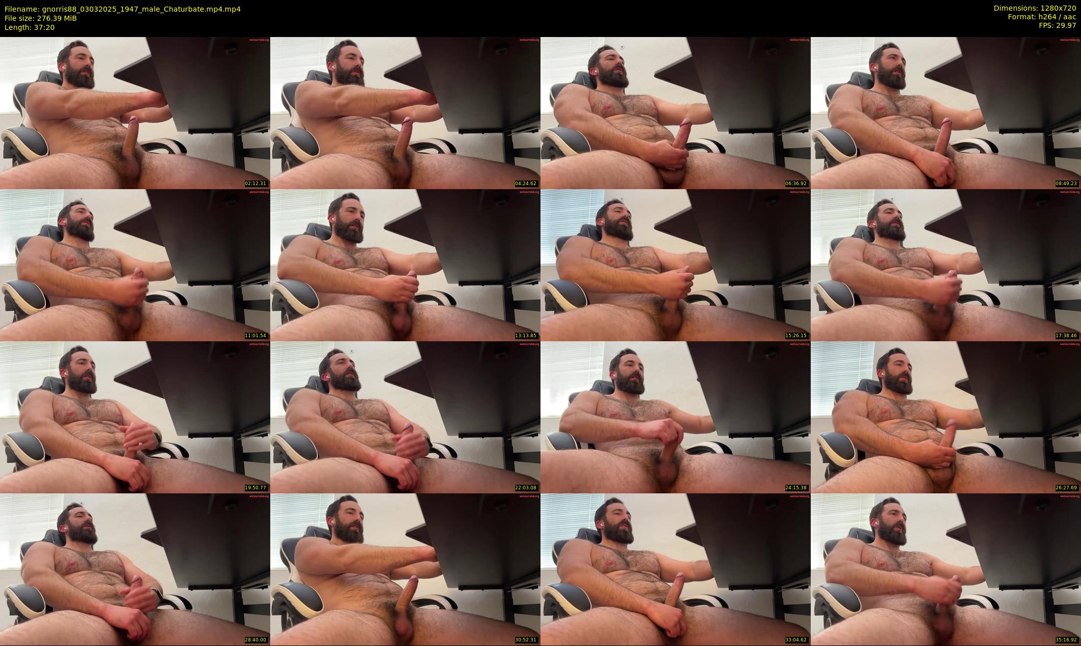 gnorris88 — 38 minute Chaturbate male cam show recording, 720p, Mar 3, 2025