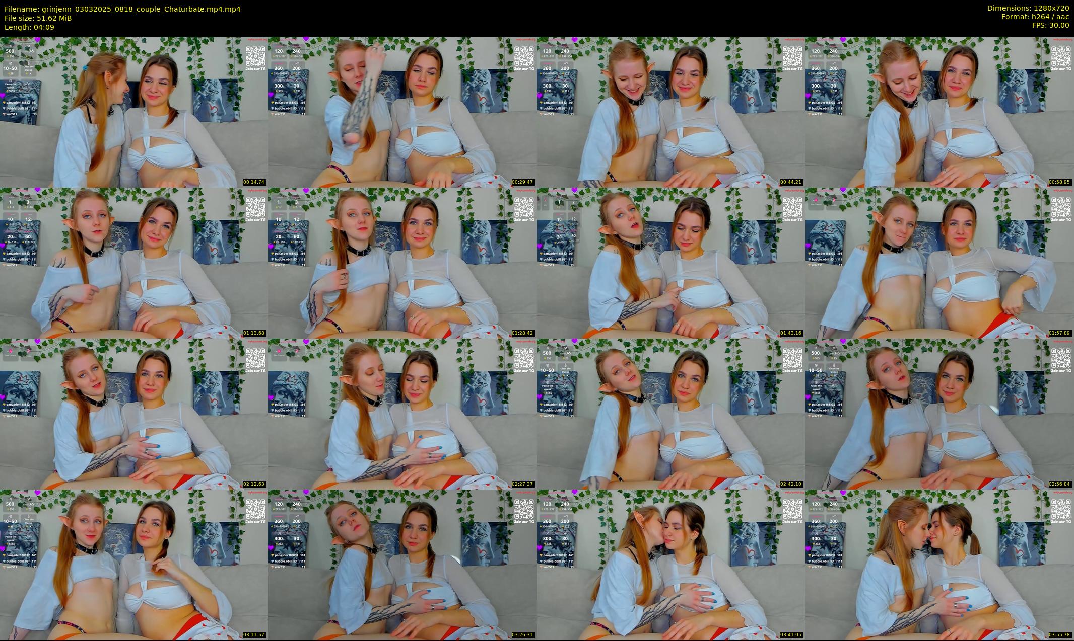 grinjenn — 5 minute Chaturbate female cam show recording, 720p, Mar 3, 2025