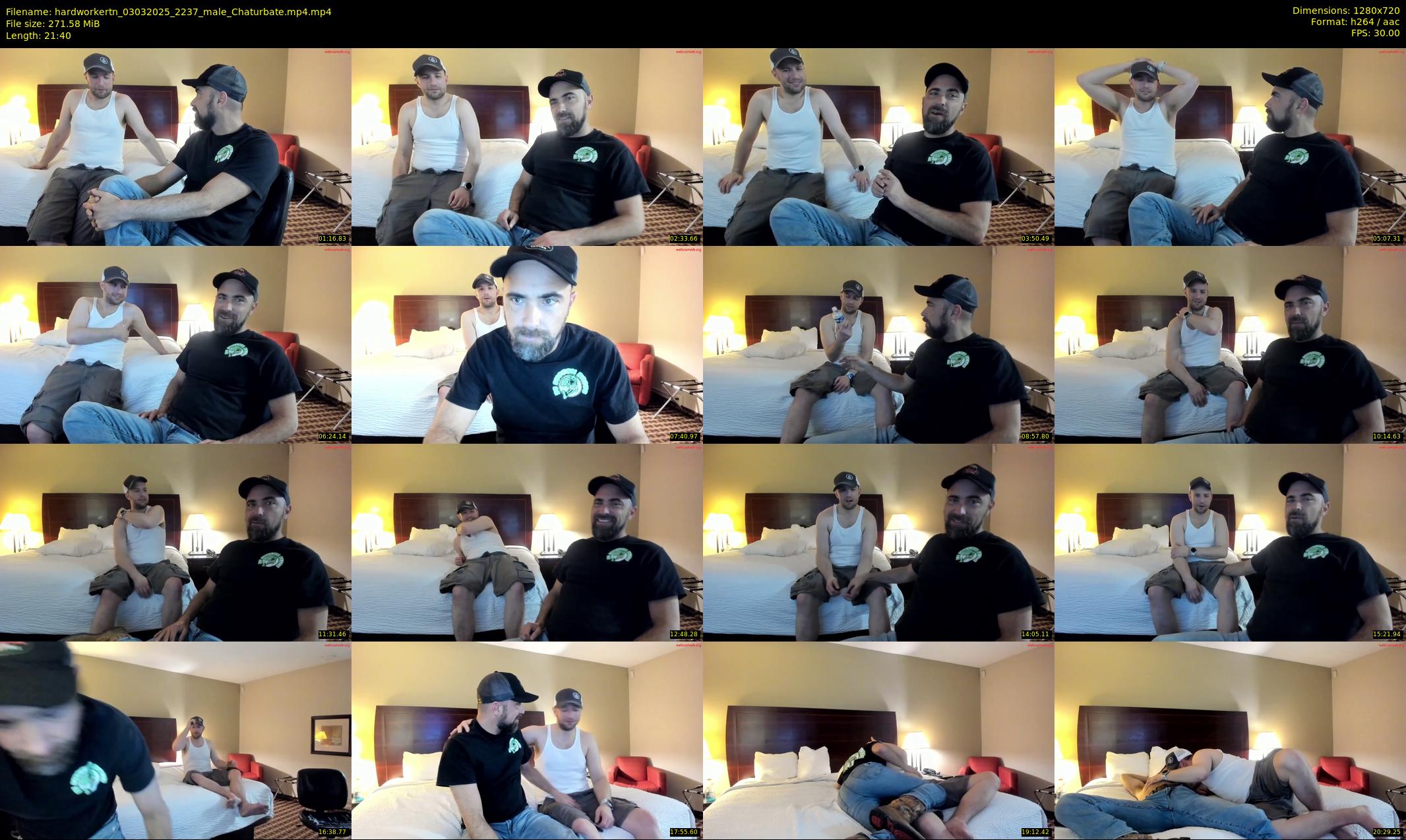 hardworkertn — 22 minute Chaturbate male cam show recording, 720p, Mar 3, 2025