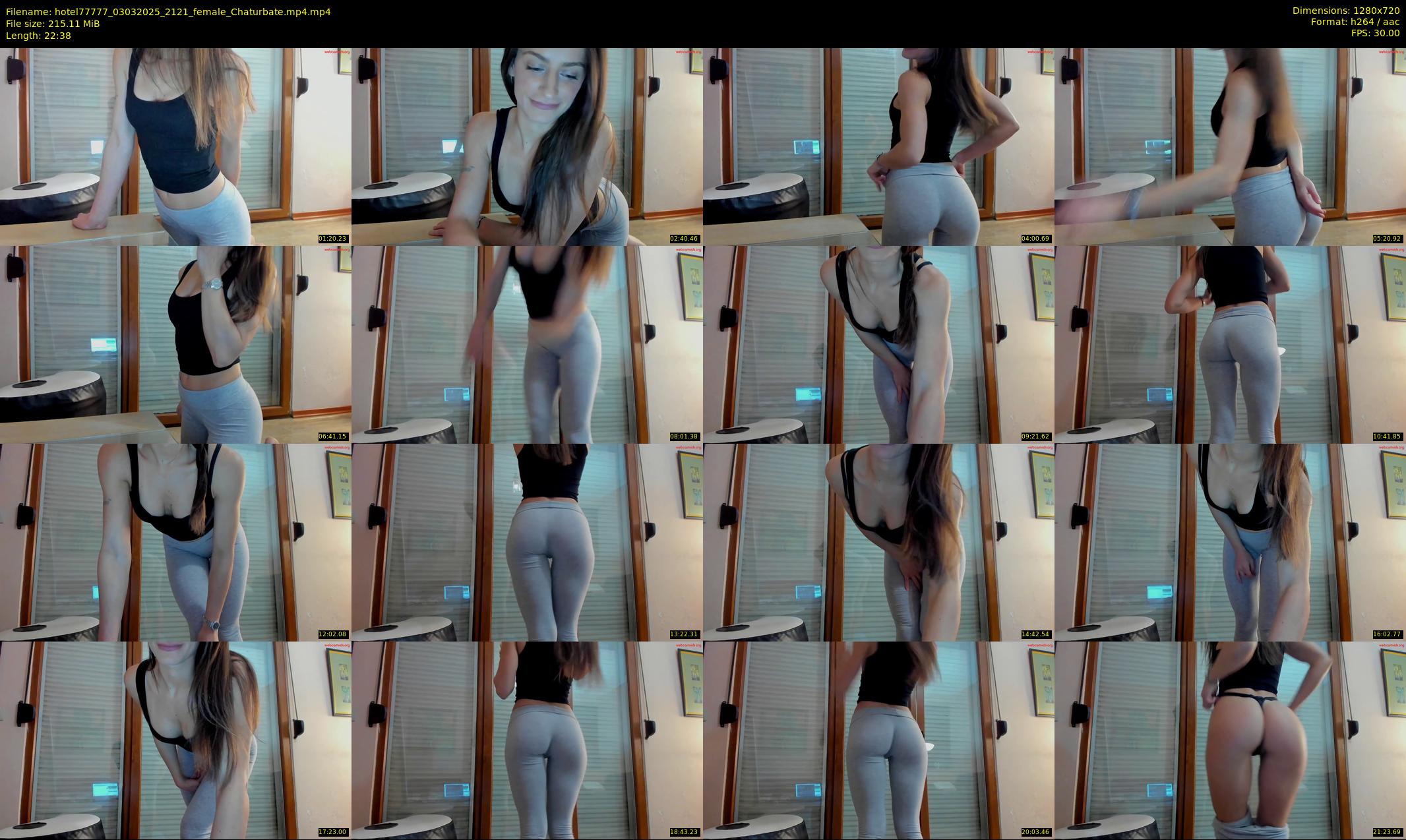 hotel77777 — 23 minute Chaturbate female cam show recording, 720p, Mar 3, 2025