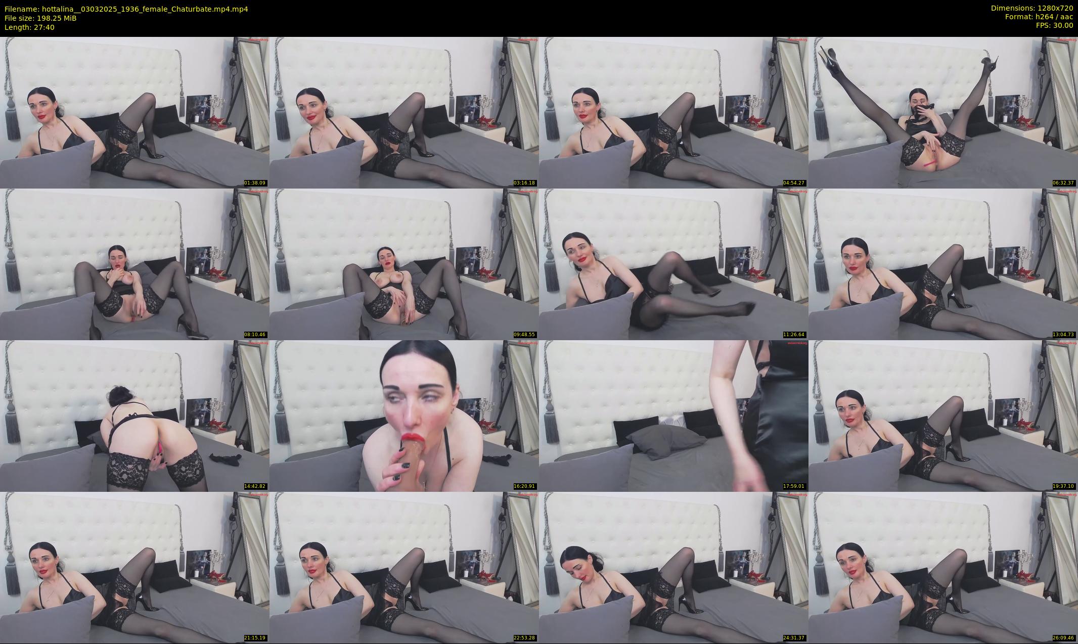 hottalina_ — 28 minute Chaturbate female cam show recording, 720p, Mar 3, 2025