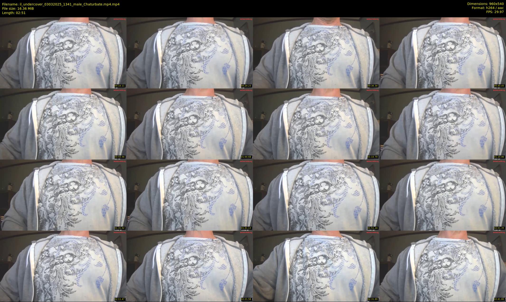 il_undercover — 3 minute Chaturbate male cam show recording, 480p, Mar 3, 2025