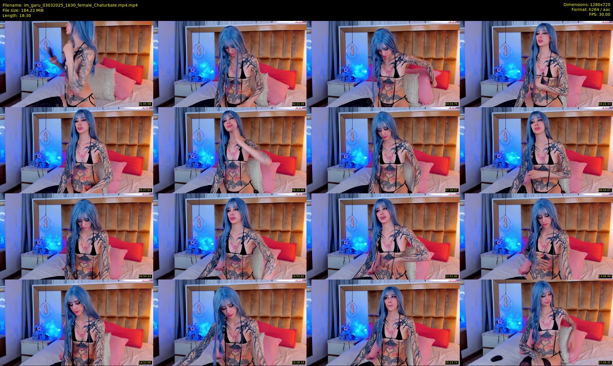 im_garu — 19 minute Chaturbate female cam show recording, 720p, Mar 3, 2025