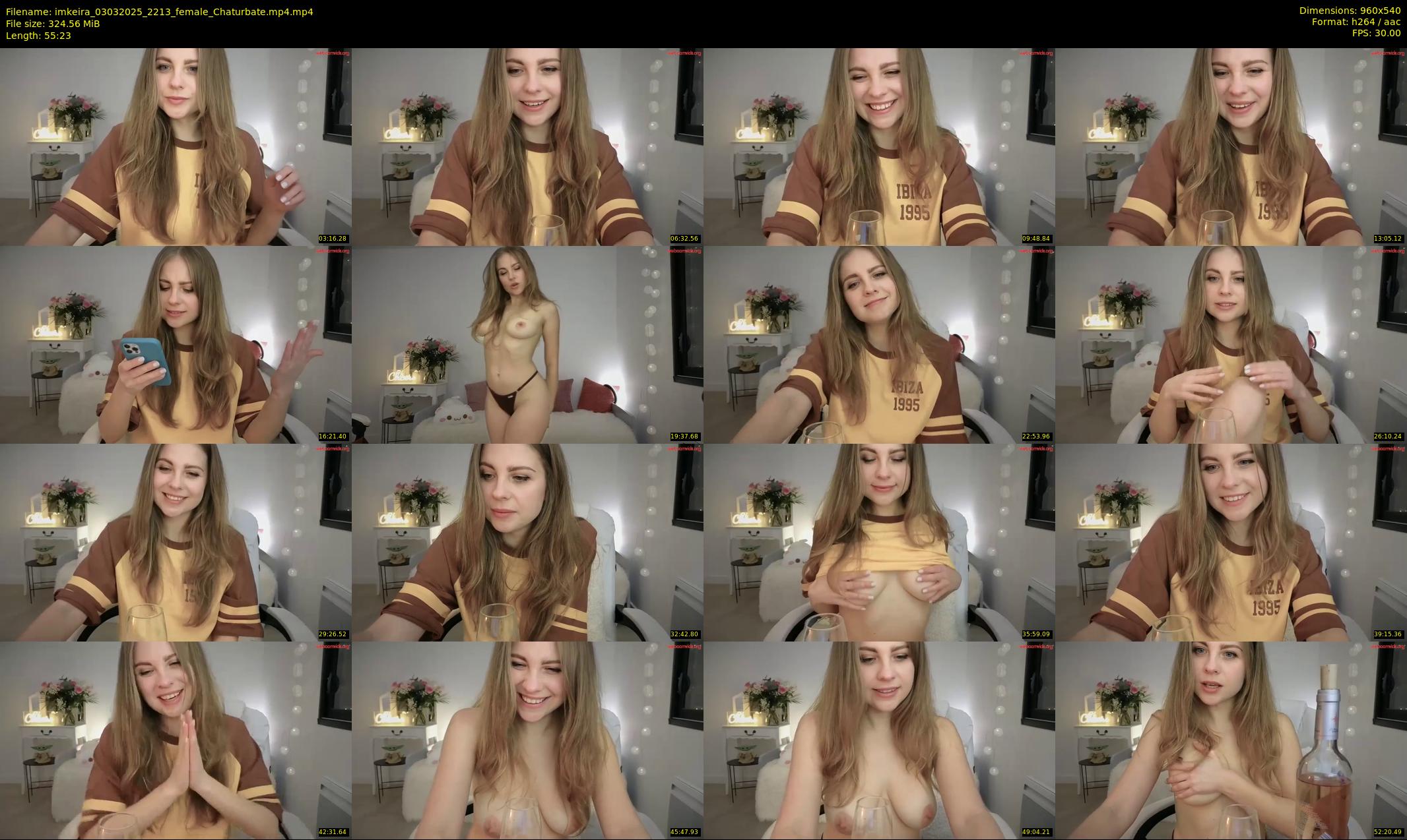 imkeira — 56 minute Chaturbate female cam show recording, 480p, Mar 3, 2025