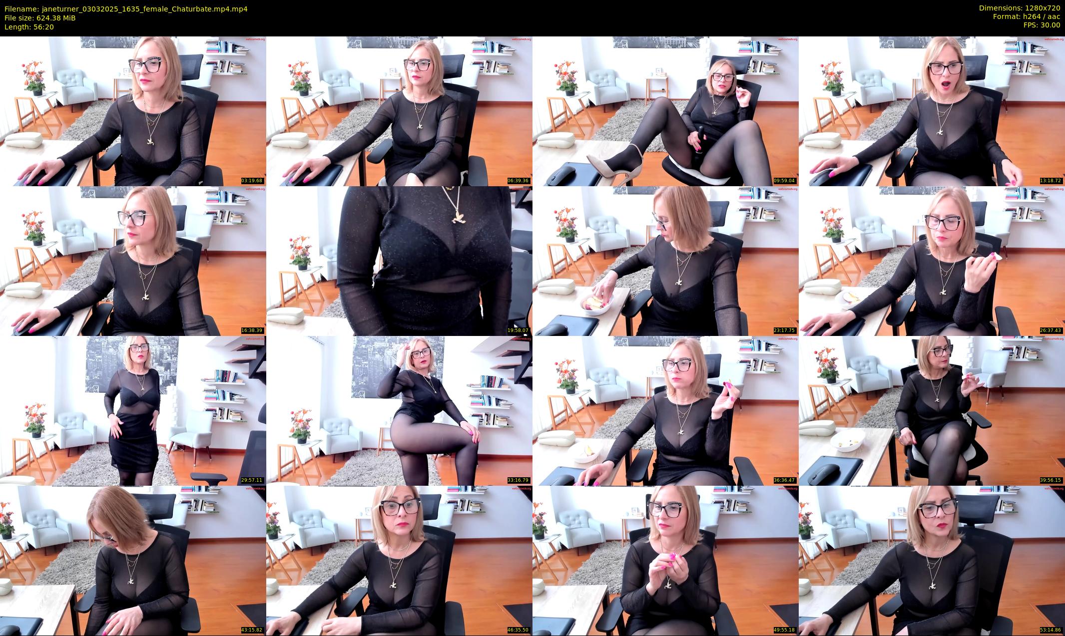 janeturner — 57 minute Chaturbate female cam show recording, 720p, Mar 3, 2025