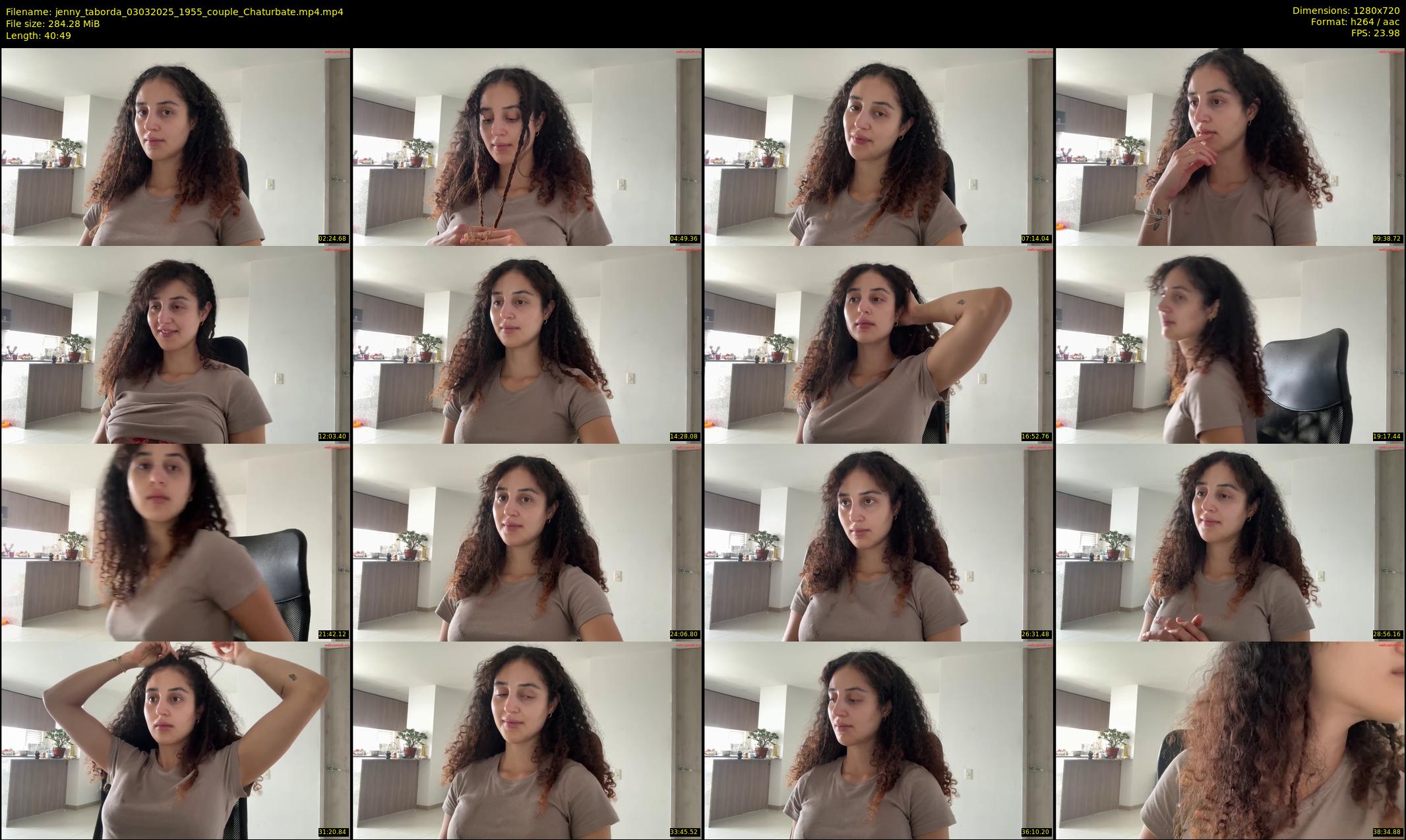 jenny_taborda — 41 minute Chaturbate female cam show recording, 720p, Mar 3, 2025