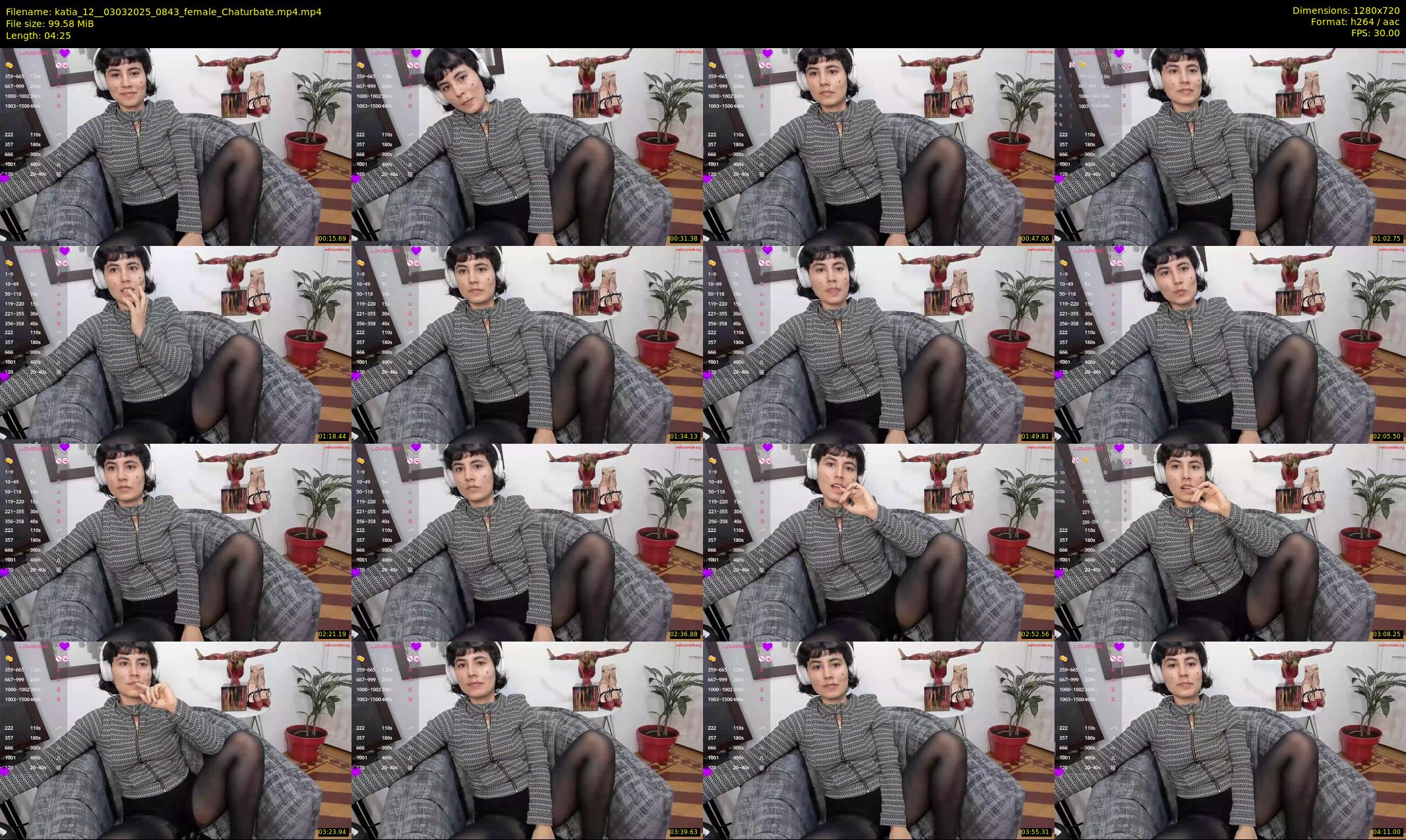 katia_12_ — 5 minute Chaturbate female cam show recording, 720p, Mar 3, 2025