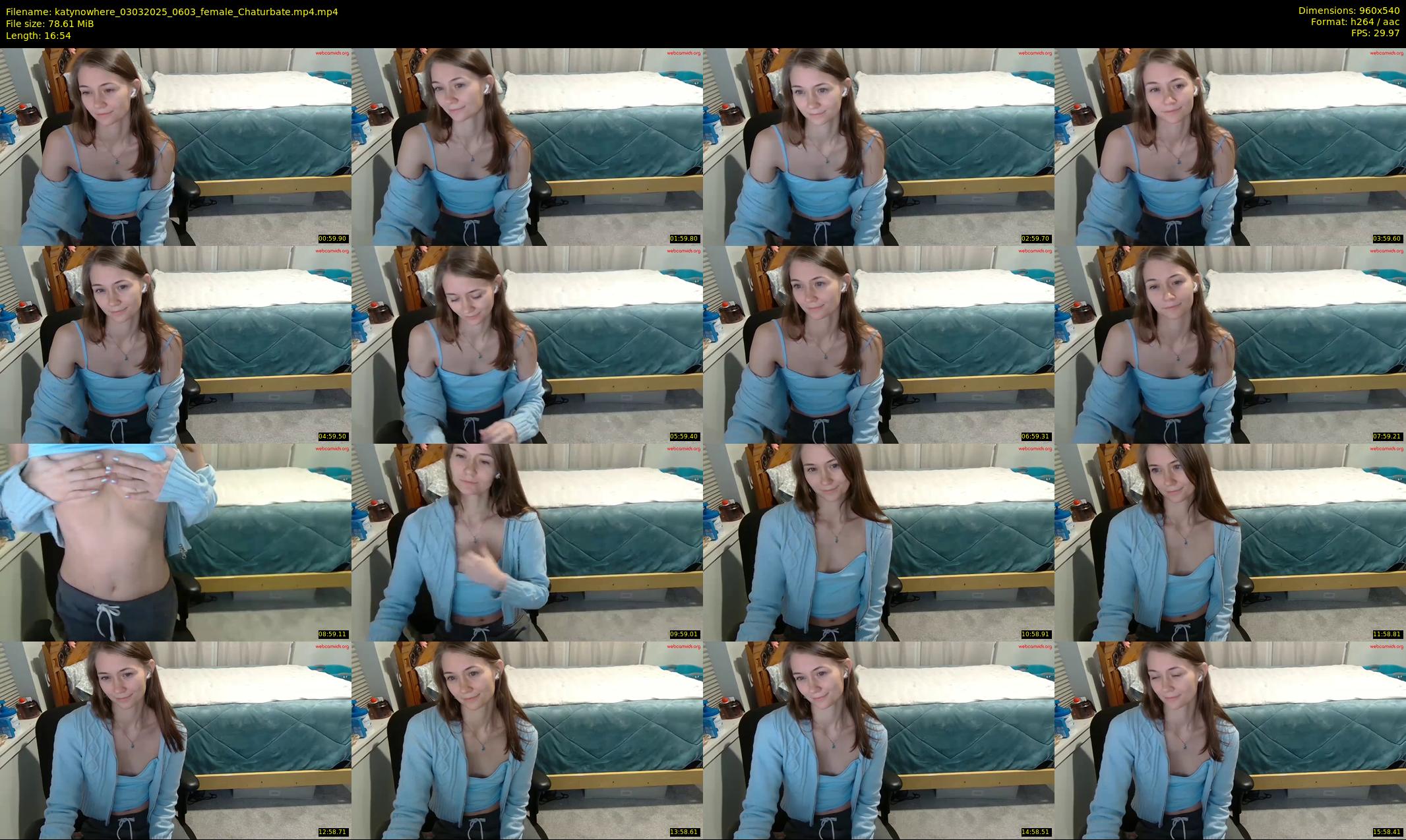 katynowhere — 17 minute Chaturbate female cam show recording, 480p, Mar 3, 2025
