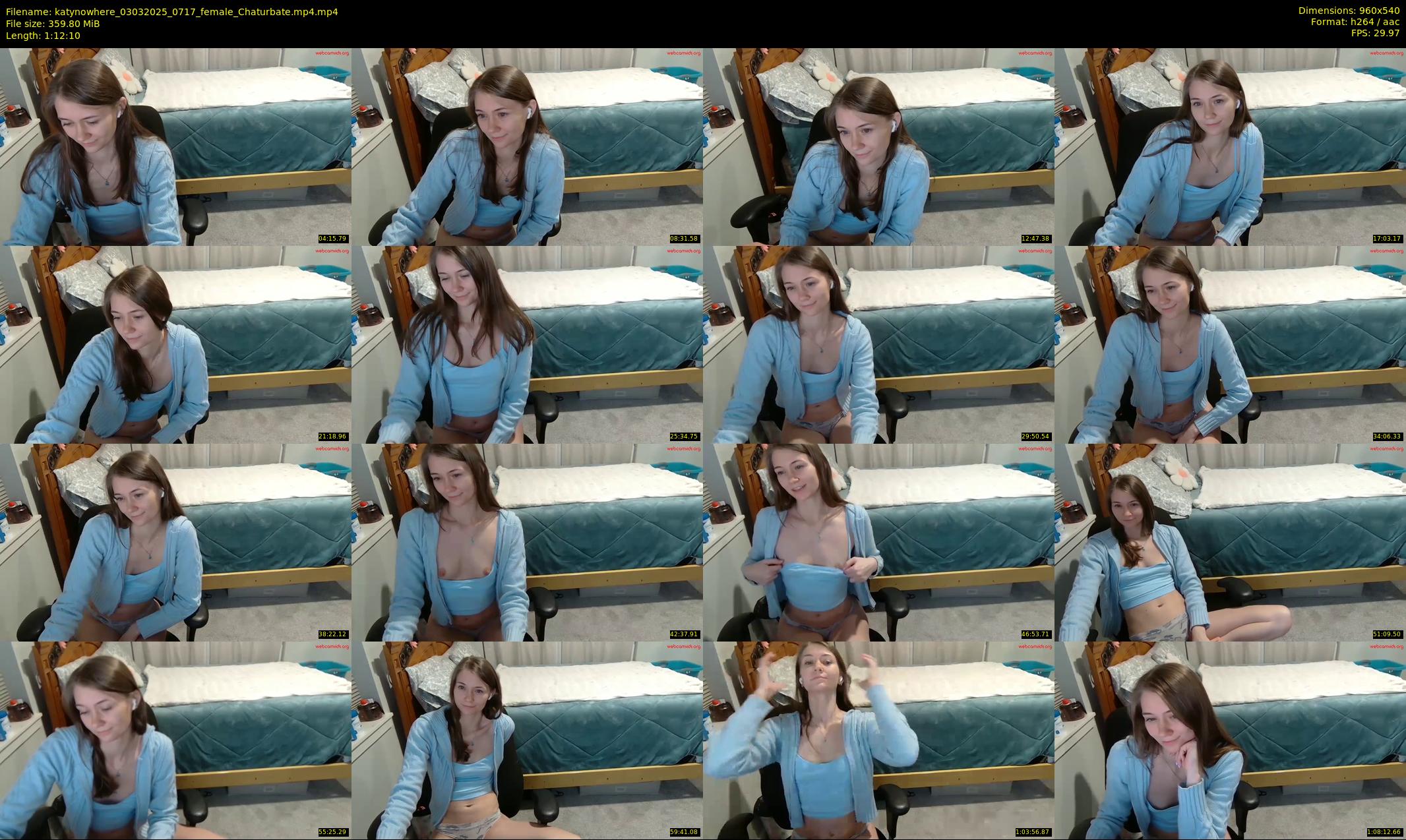 katynowhere — 73 minute Chaturbate female cam show recording, 480p, Mar 3, 2025