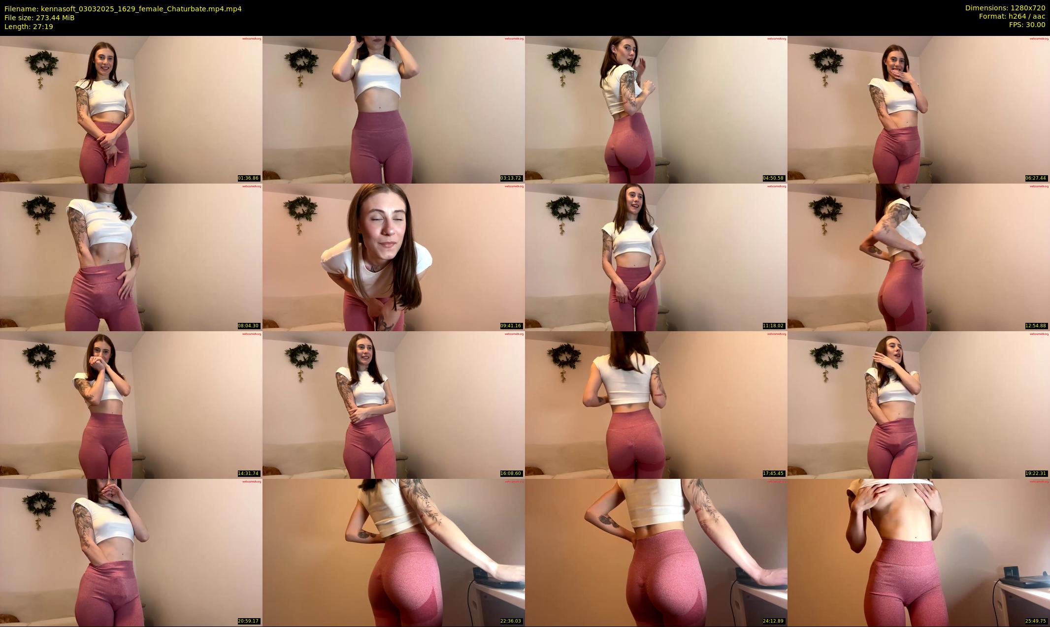 kennasoft — 28 minute Chaturbate female cam show recording, 720p, Mar 3, 2025