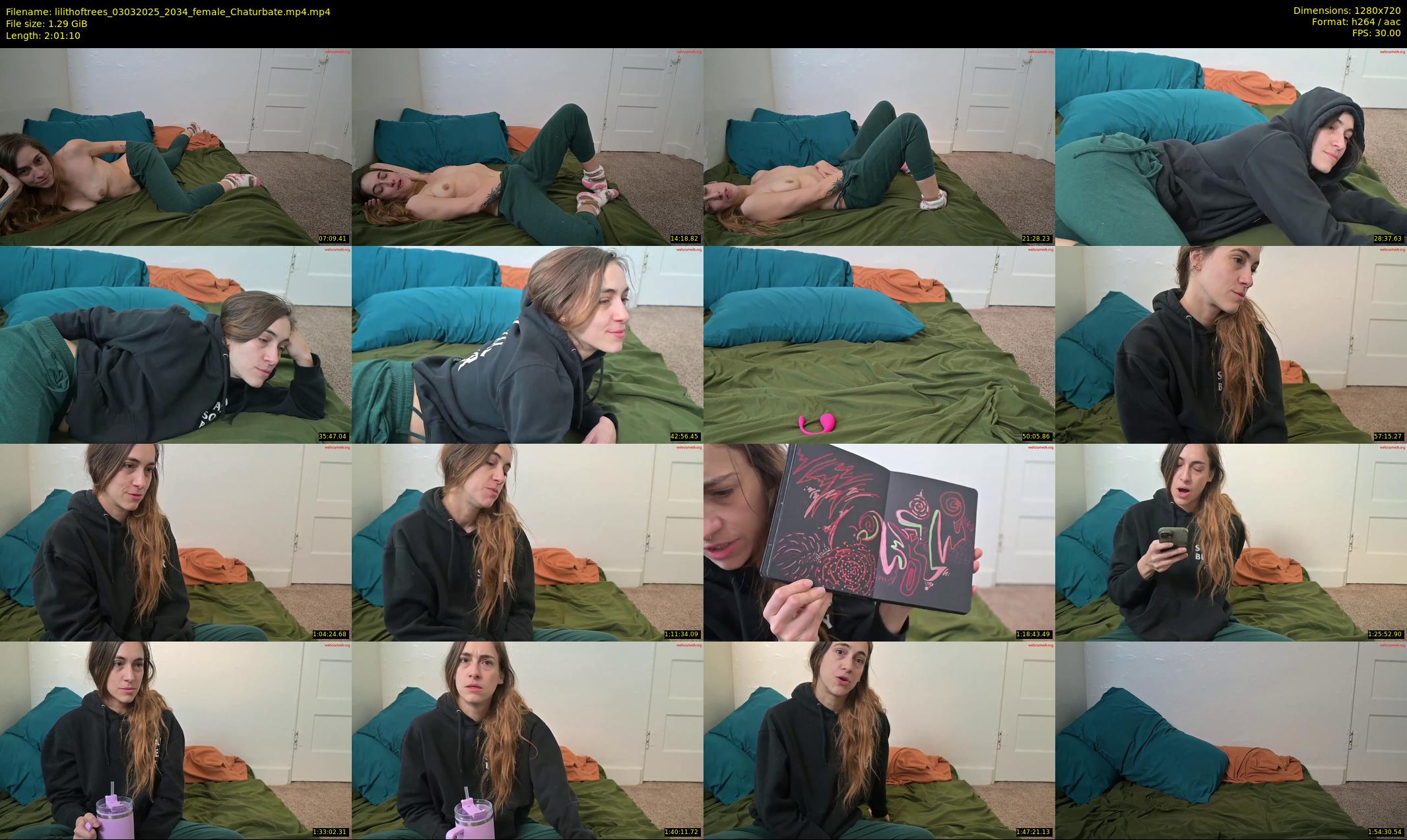 lilithoftrees — 122 minute Chaturbate female cam show recording, 720p, Mar 3, 2025