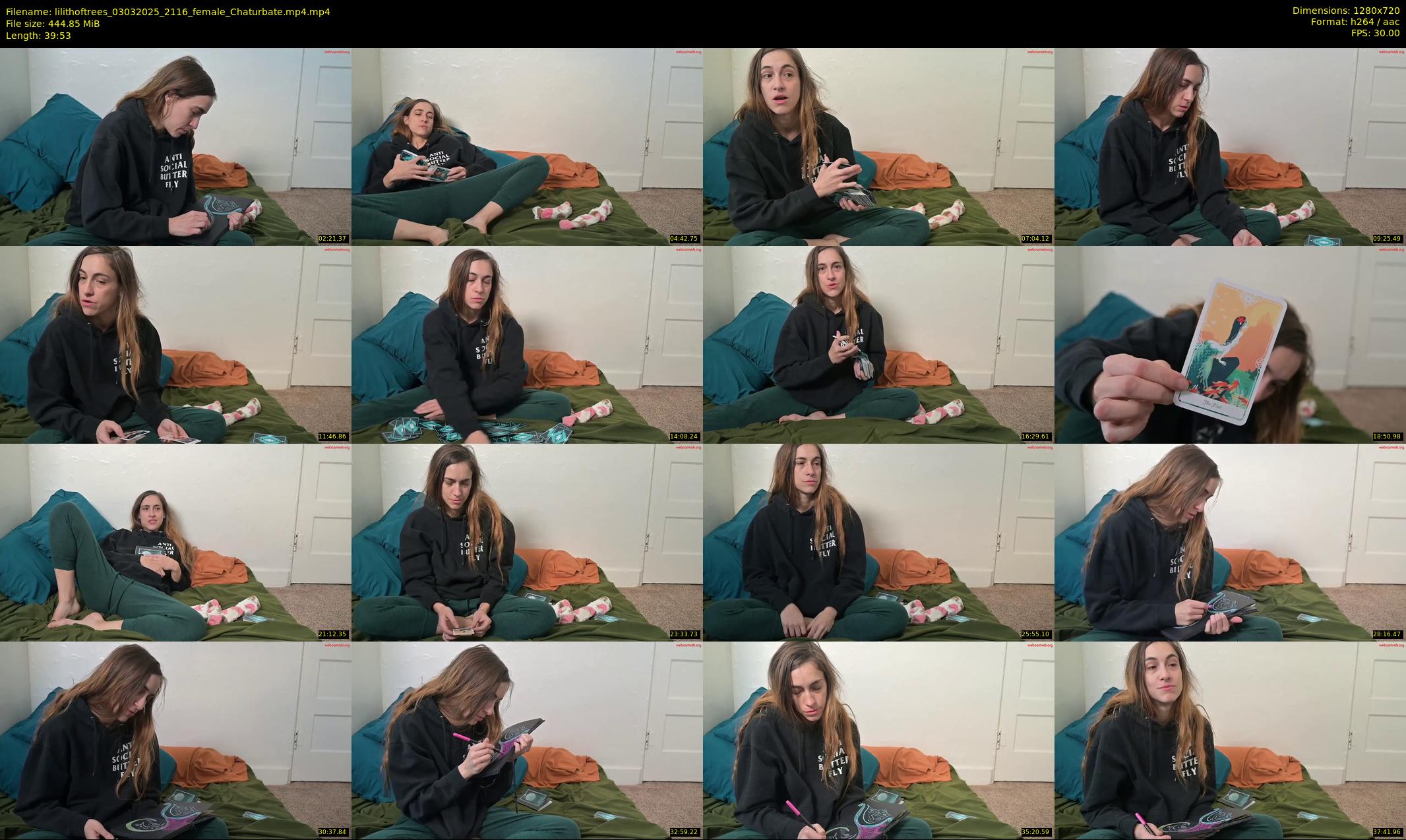 lilithoftrees — 40 minute Chaturbate female cam show recording, 720p, Mar 3, 2025