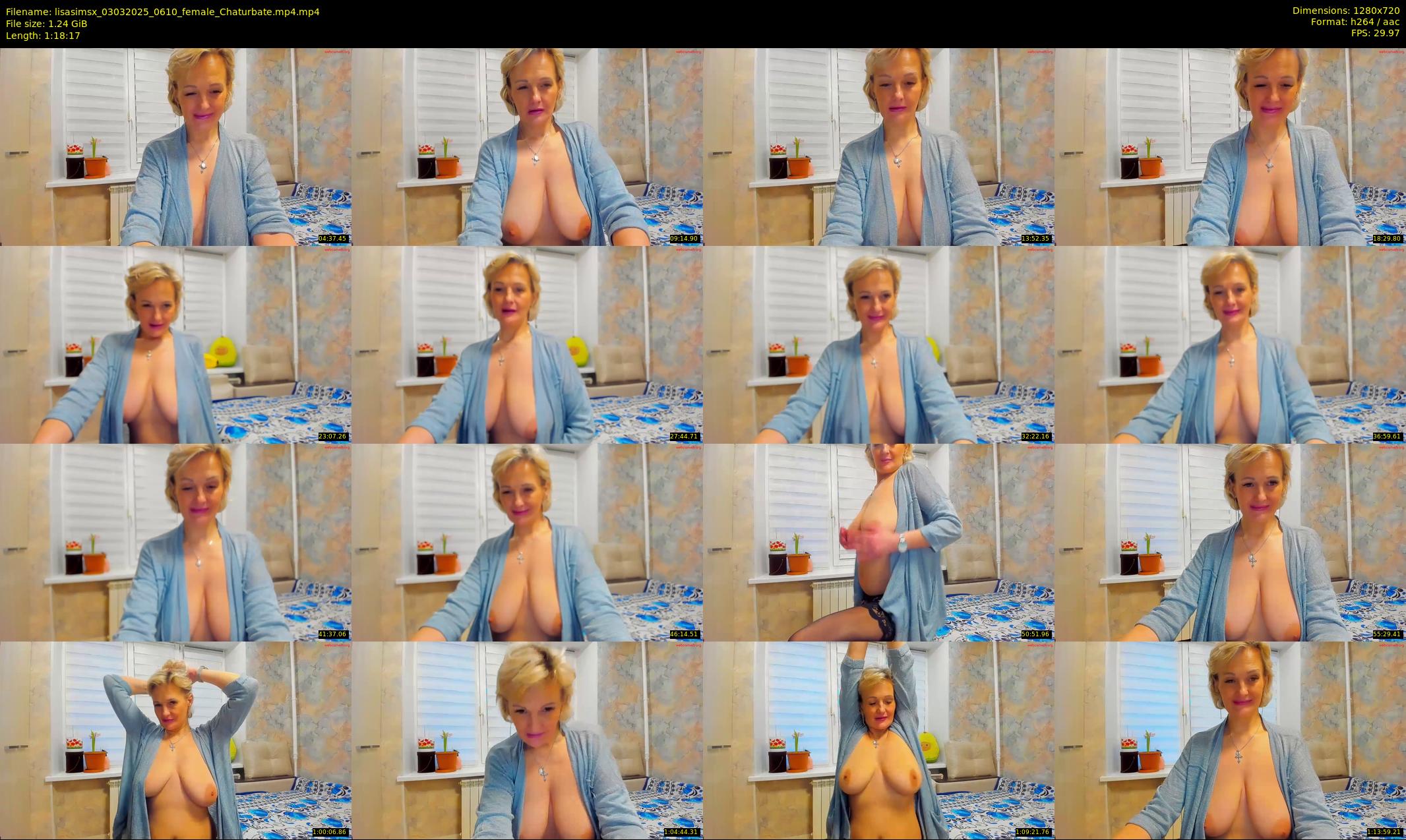 lisasimsx — 79 minute Chaturbate female cam show recording, 720p, Mar 3, 2025