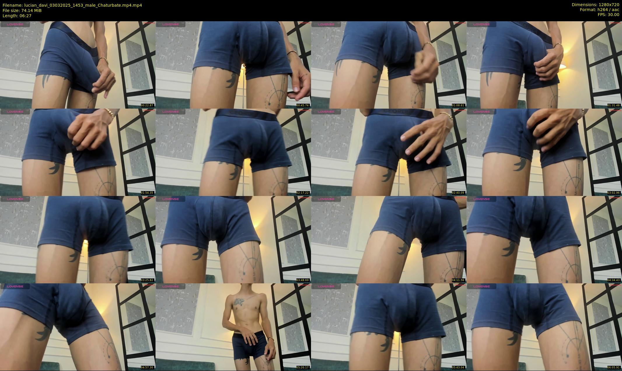 lucian_davi — 7 minute Chaturbate male cam show recording, 720p, Mar 3, 2025