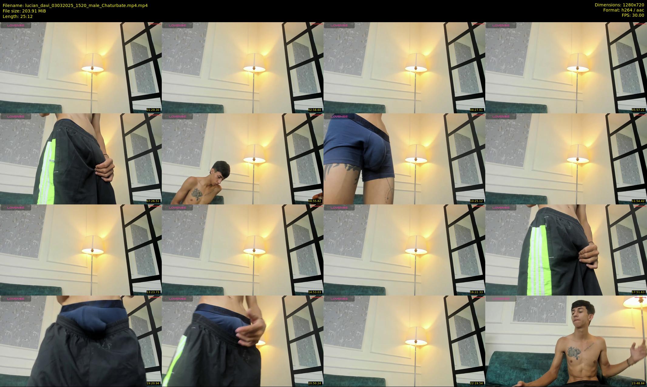 lucian_davi — 26 minute Chaturbate male cam show recording, 720p, Mar 3, 2025