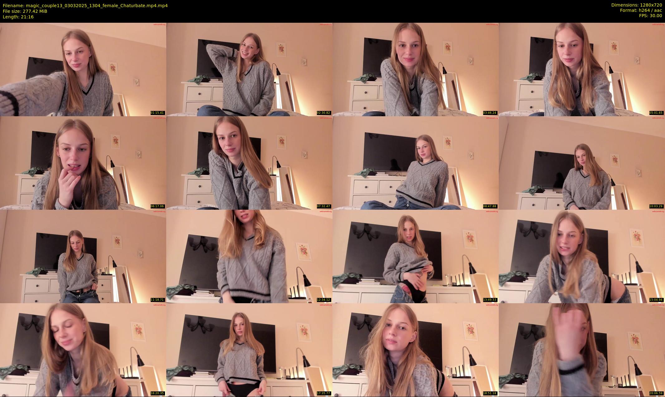 magic_couple13 — 22 minute Chaturbate couple cam show recording, 720p, Mar 3, 2025