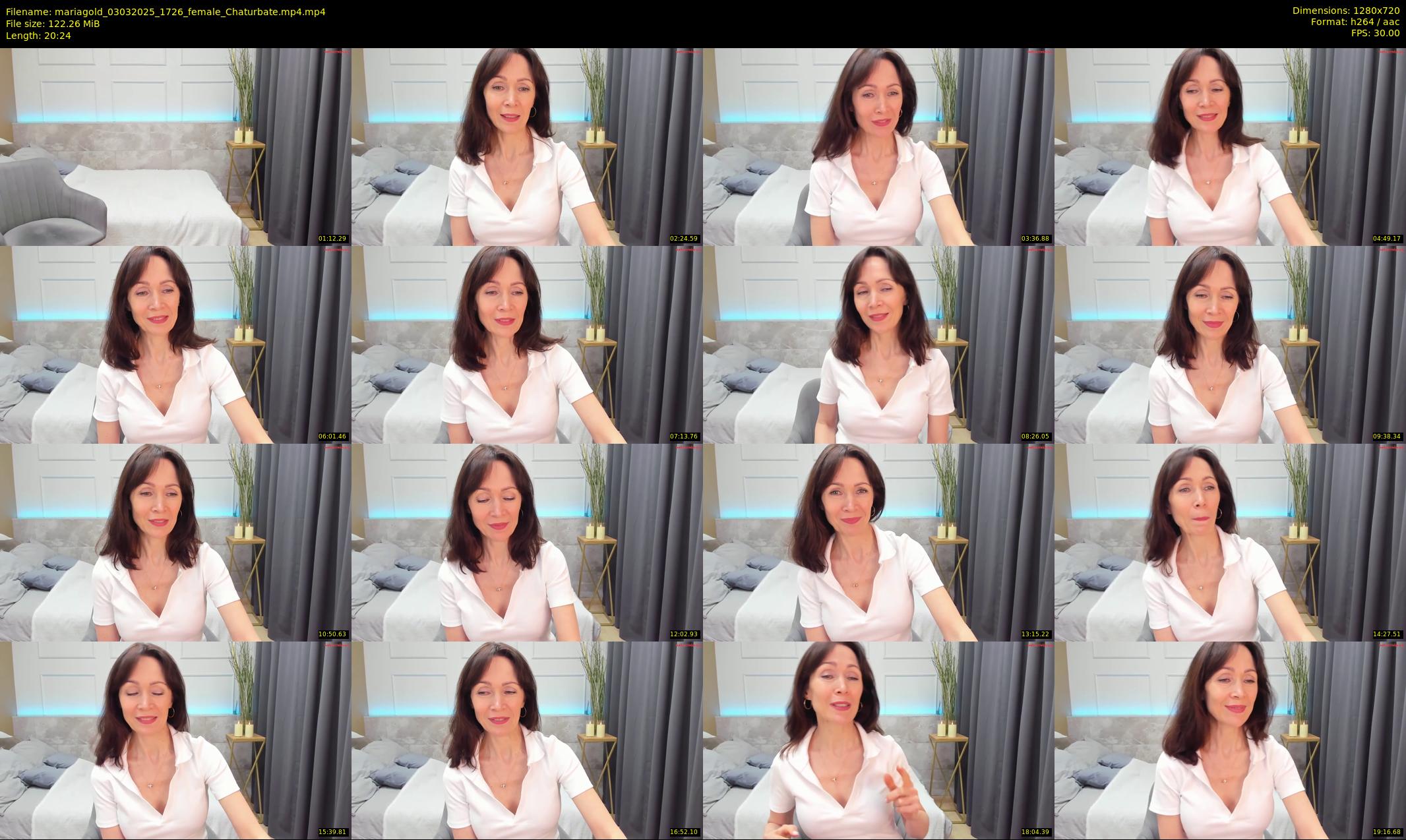 mariagold — 21 minute Chaturbate female cam show recording, 720p, Mar 3, 2025