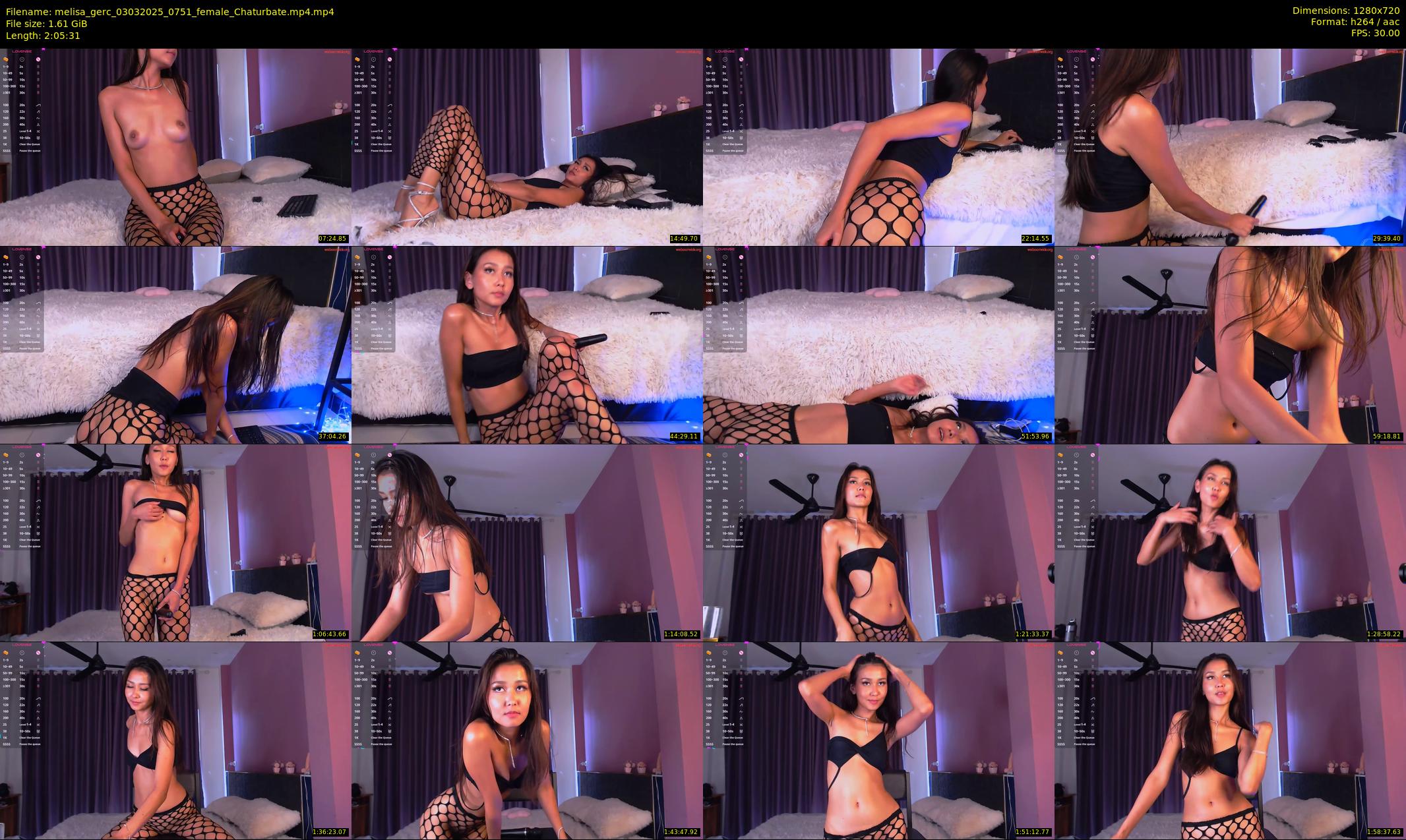 melisa_gerc — 126 minute Chaturbate female cam show recording, 720p, Mar 3, 2025