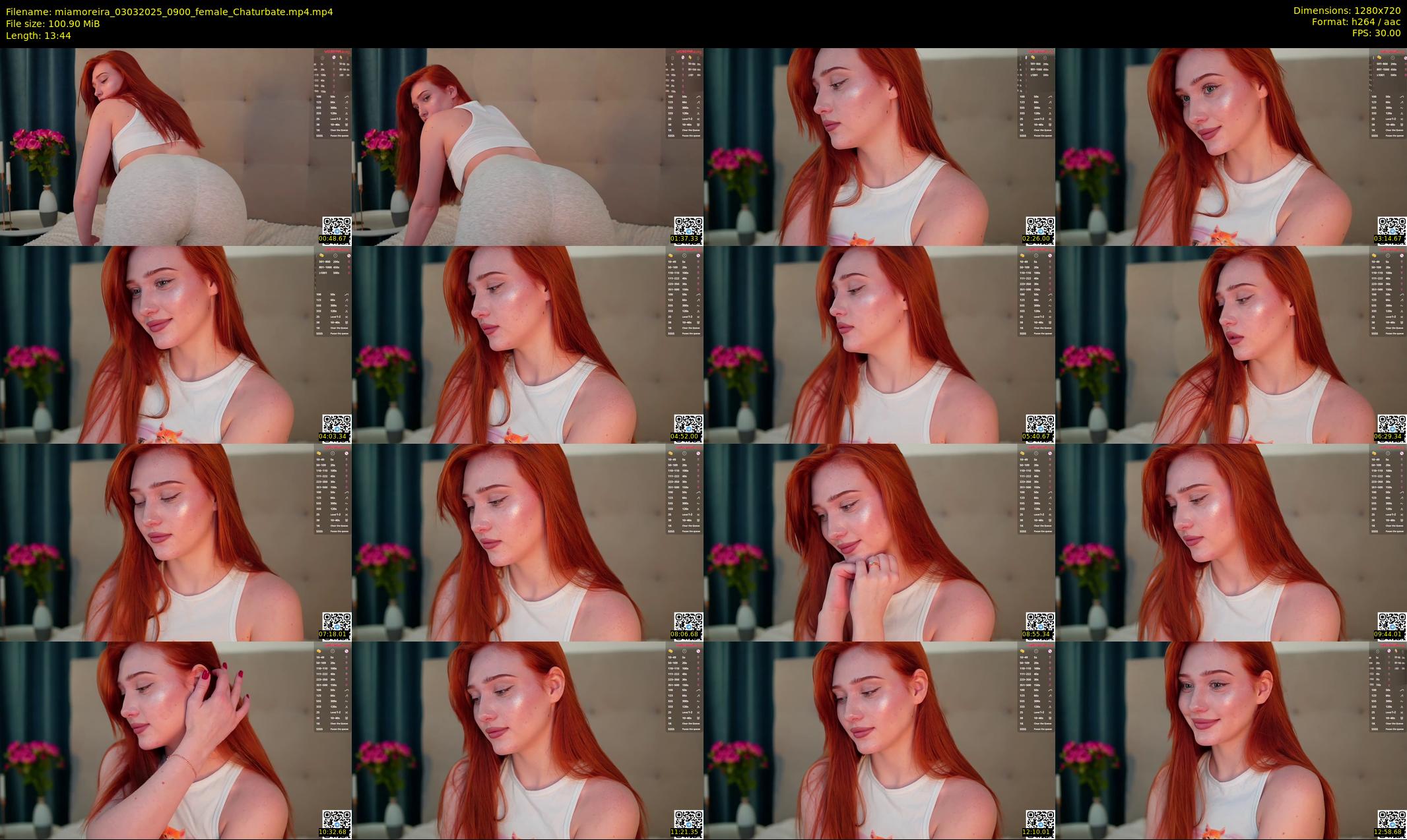 miamoreira — 14 minute Chaturbate female cam show recording, 720p, Mar 3, 2025