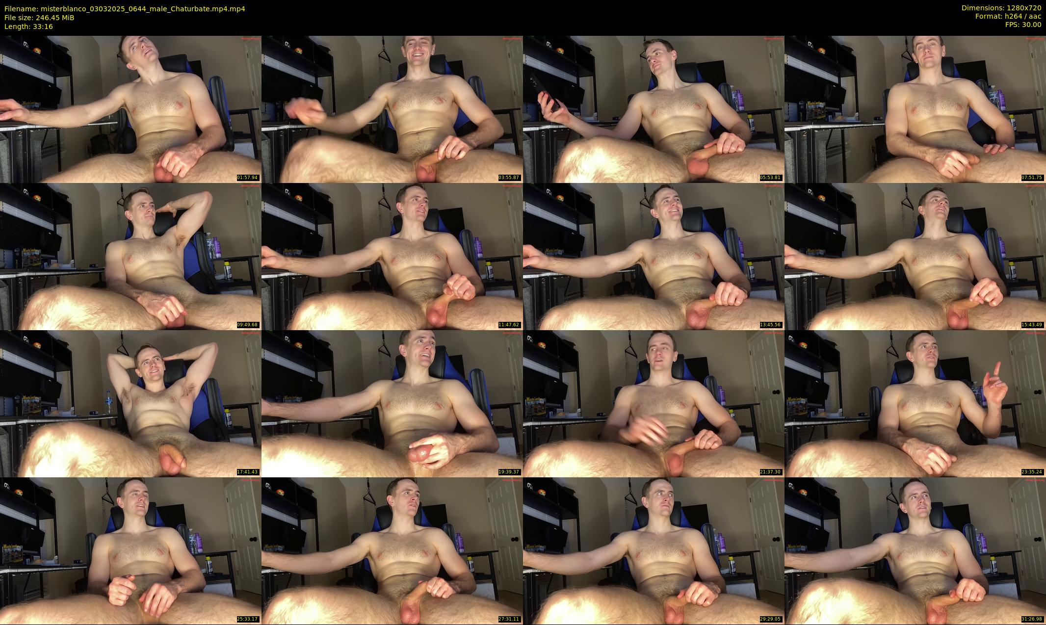 misterblanco — 34 minute Chaturbate male cam show recording, 720p, Mar 3, 2025