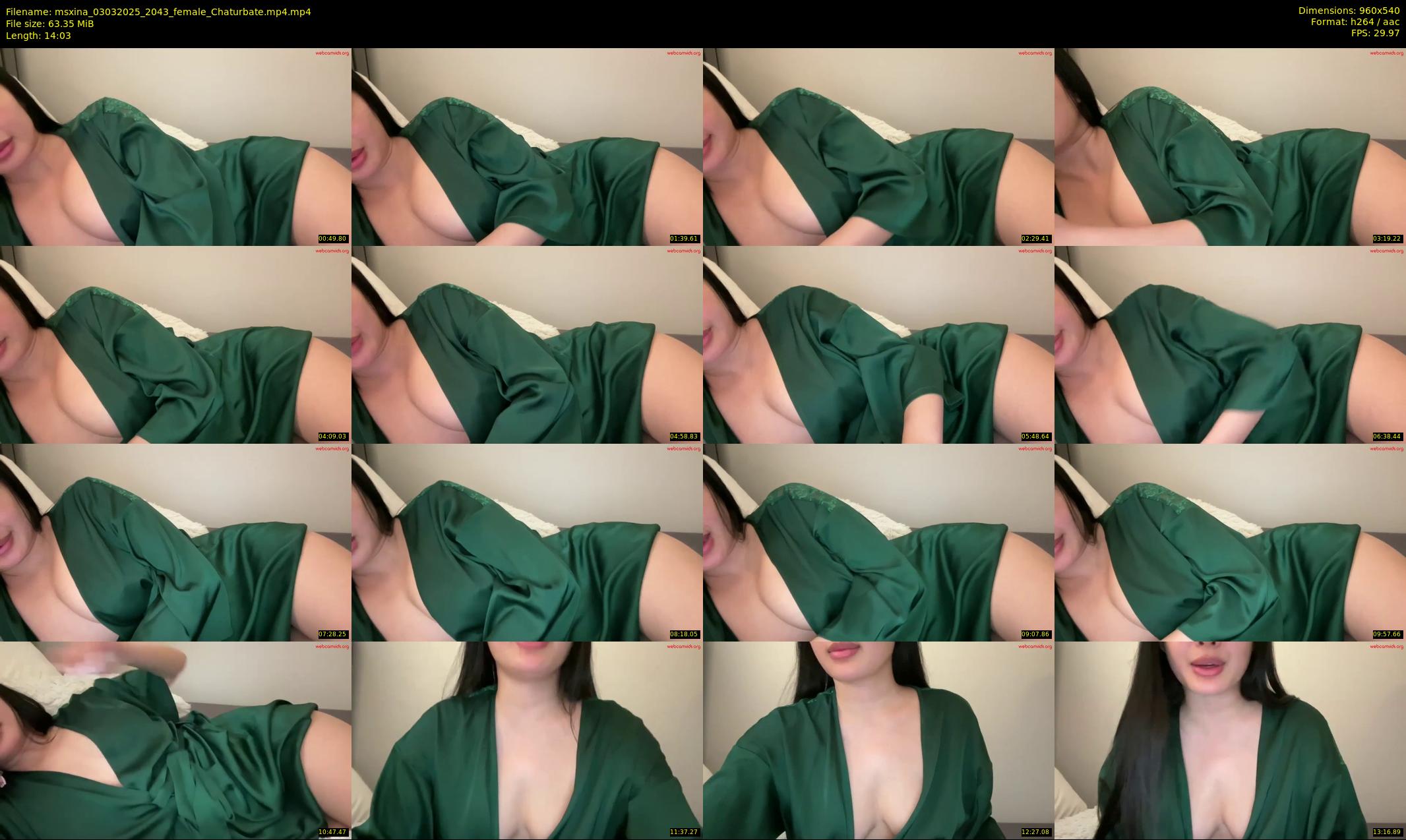 msxina — 15 minute Chaturbate female cam show recording, 480p, Mar 3, 2025
