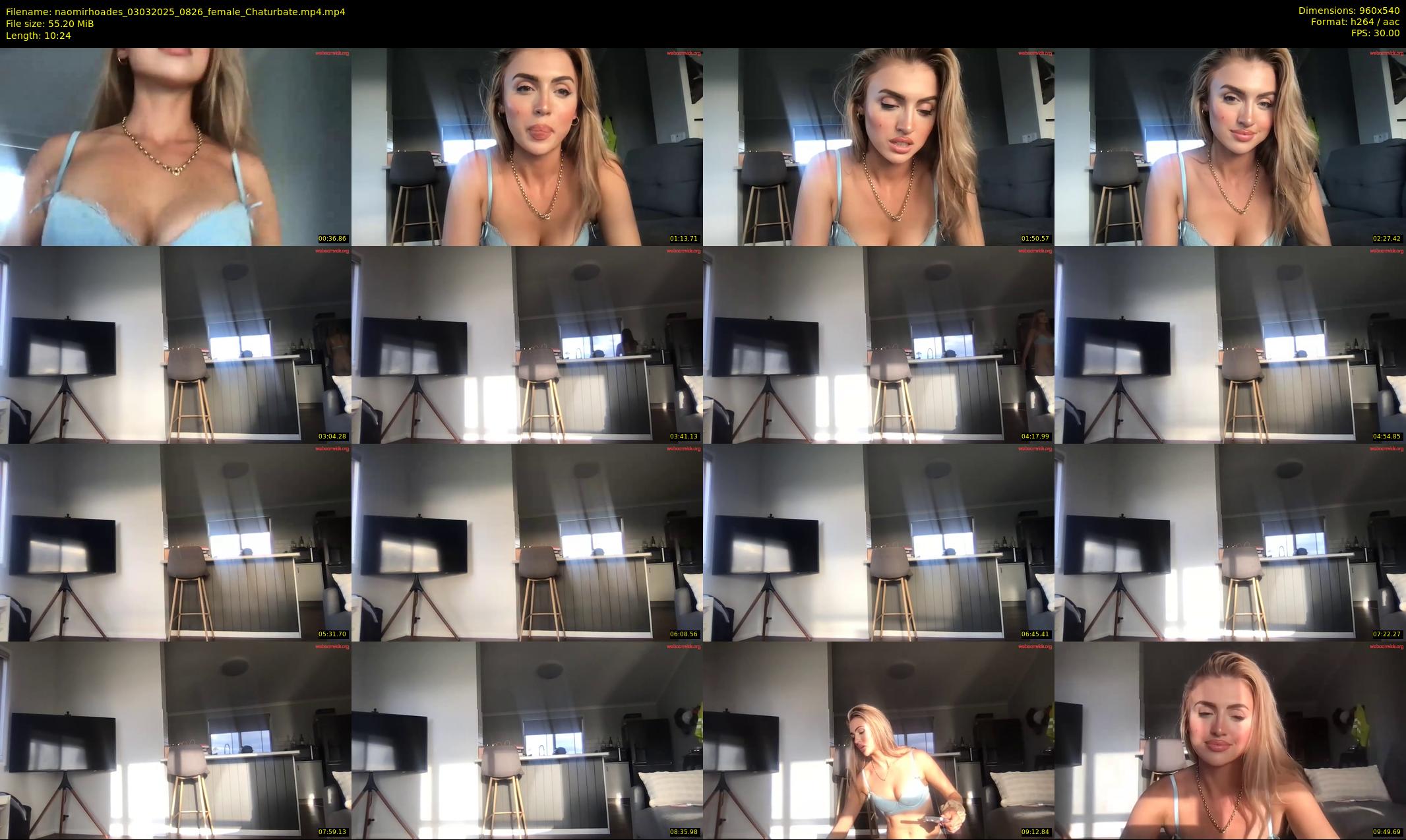 naomirhoades — 11 minute Chaturbate female cam show recording, 480p, Mar 3, 2025