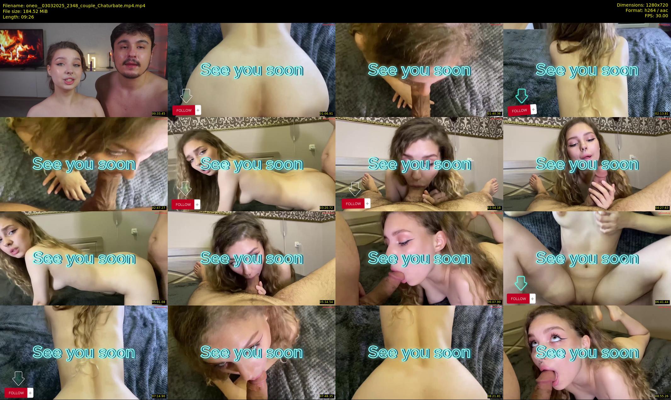 oneo_ — 10 minute Chaturbate couple cam show recording, 720p, Mar 3, 2025