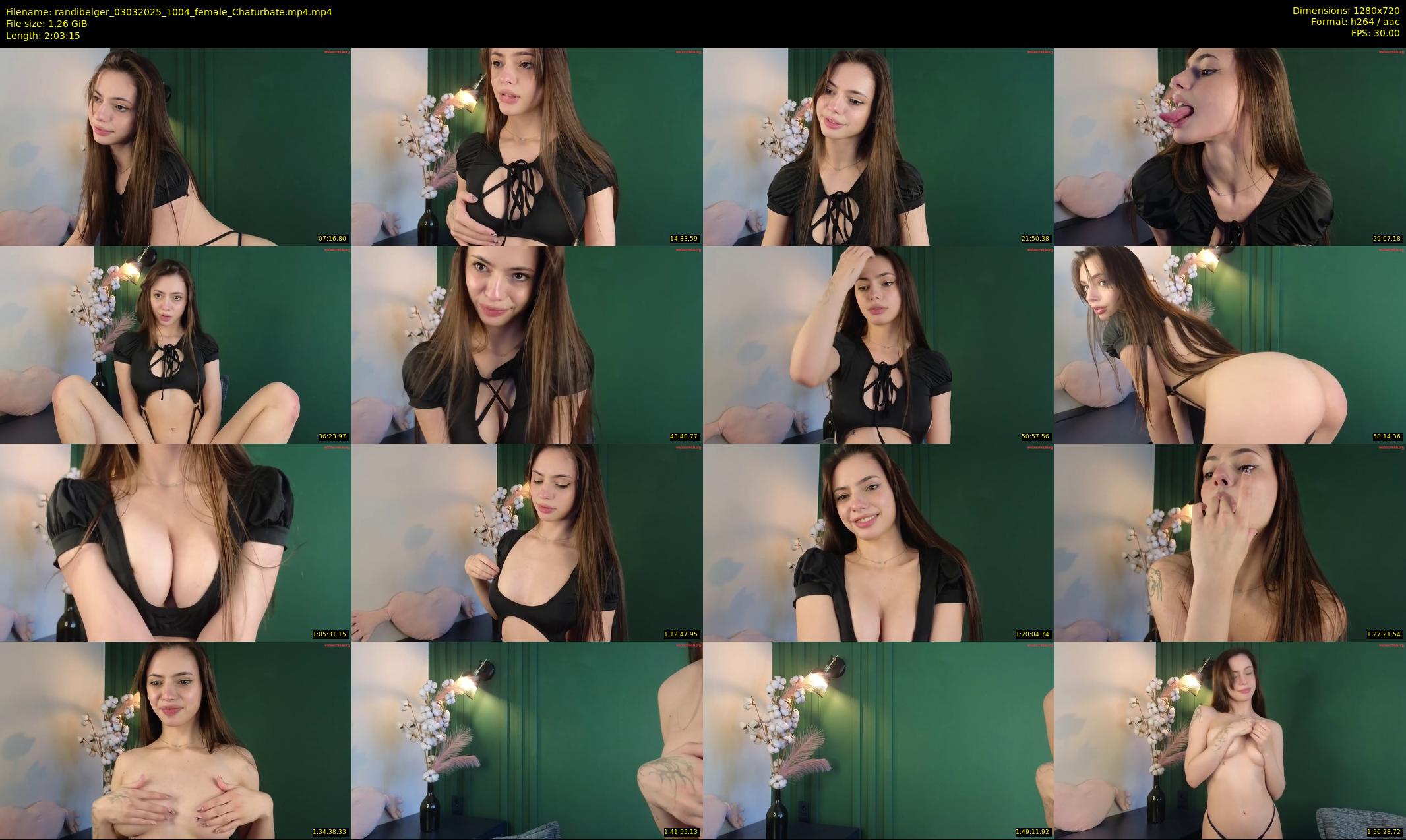 randibelger — 124 minute Chaturbate female cam show recording, 720p, Mar 3, 2025