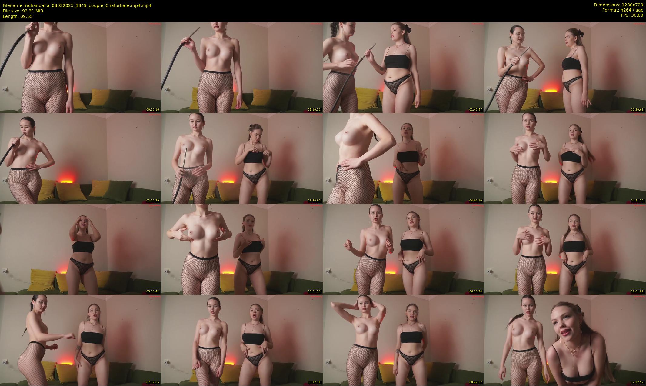 richandalfa — 10 minute Chaturbate couple cam show recording, 720p, Mar 3, 2025