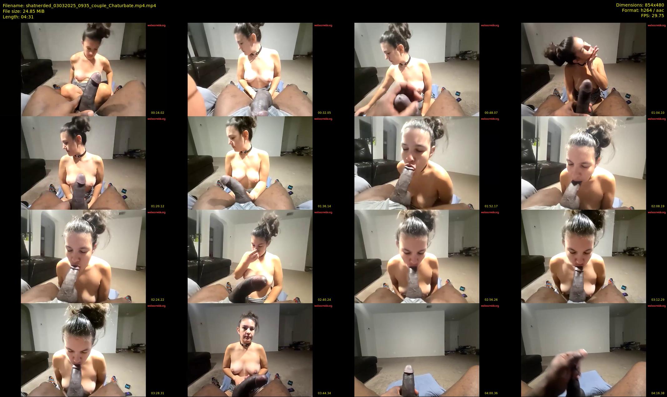 shatnerded — 5 minute Chaturbate couple cam show recording, 480p, Mar 3, 2025