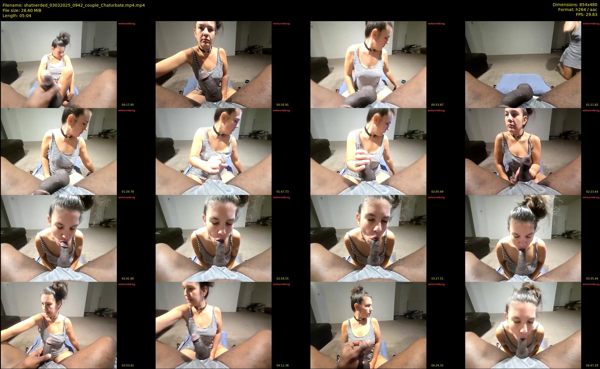 shatnerded — 6 minute Chaturbate couple cam show recording, 480p, Mar 3, 2025