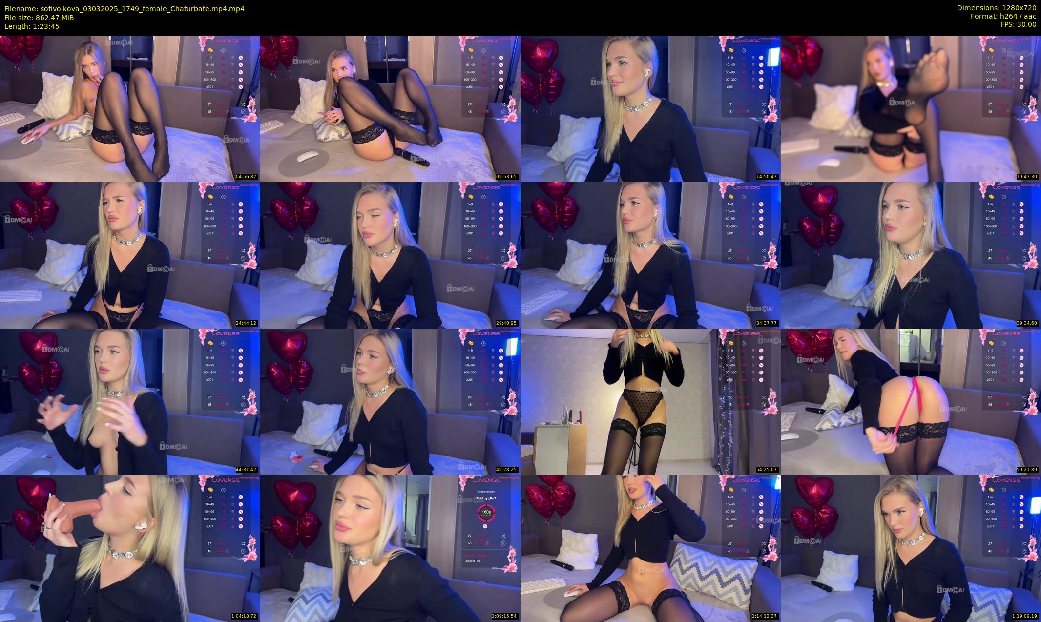 sofivolkova — 84 minute Chaturbate female cam show recording, 720p, Mar 3, 2025
