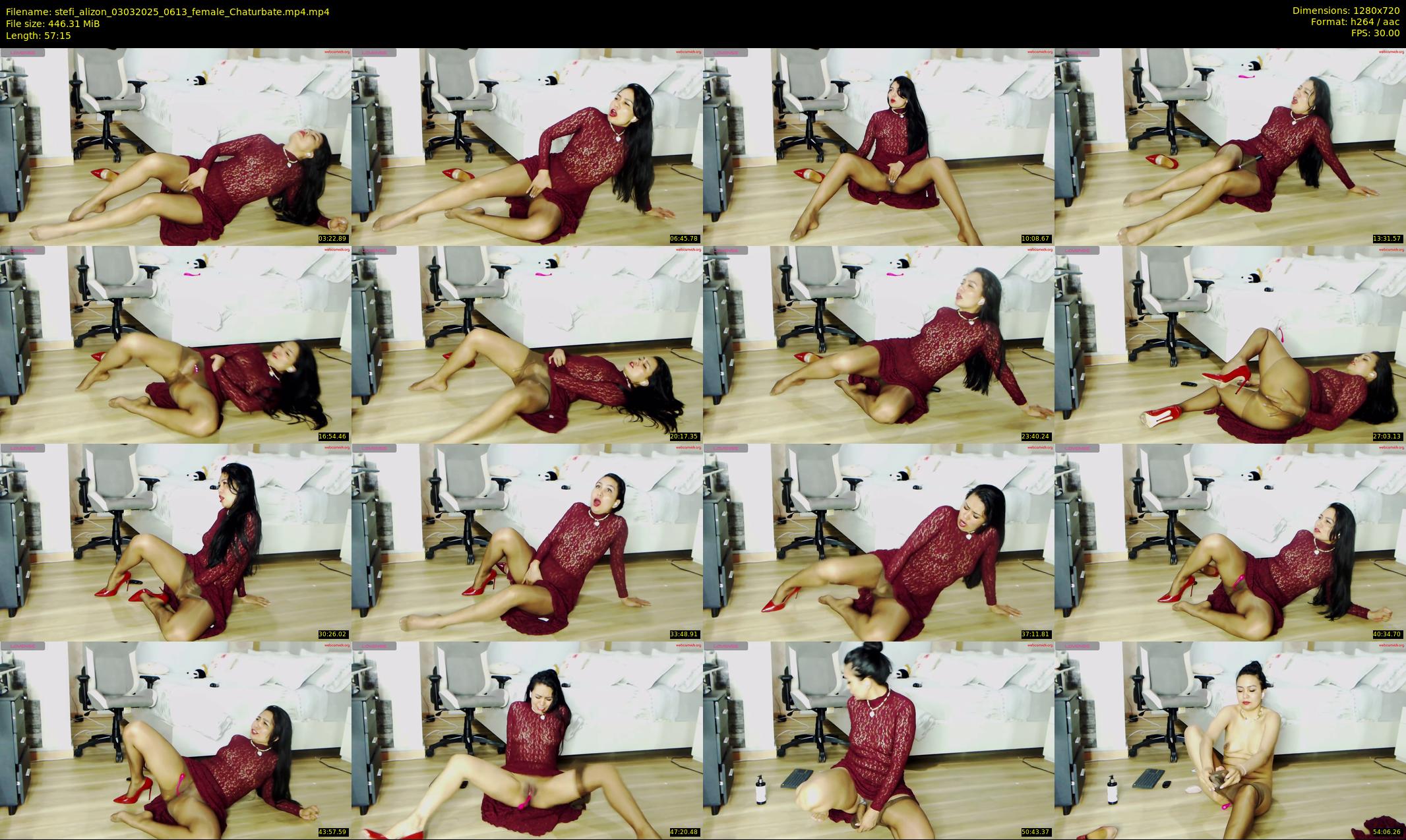 stefi_alizon — 58 minute Chaturbate female cam show recording, 720p, Mar 3, 2025