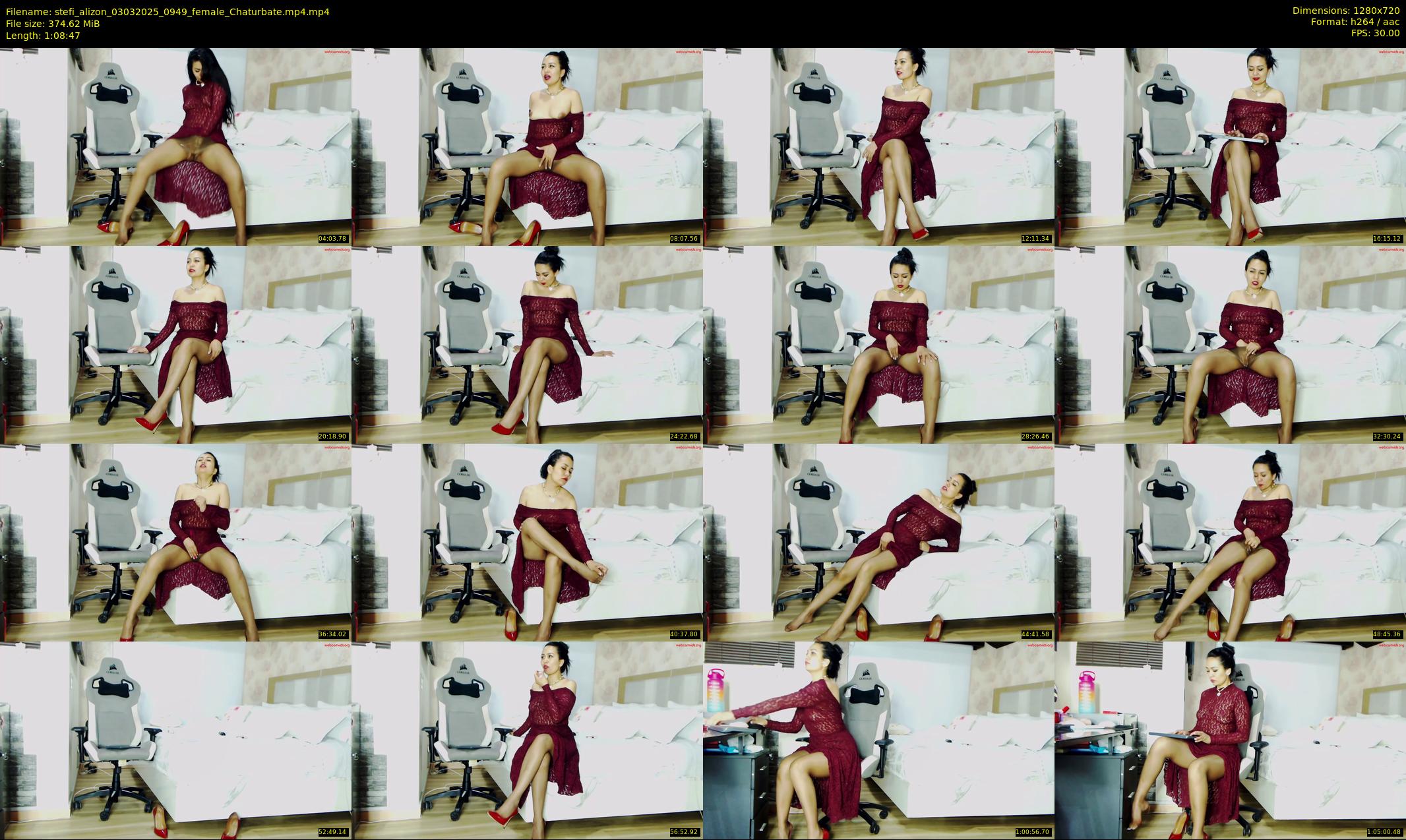 stefi_alizon — 69 minute Chaturbate female cam show recording, 720p, Mar 3, 2025