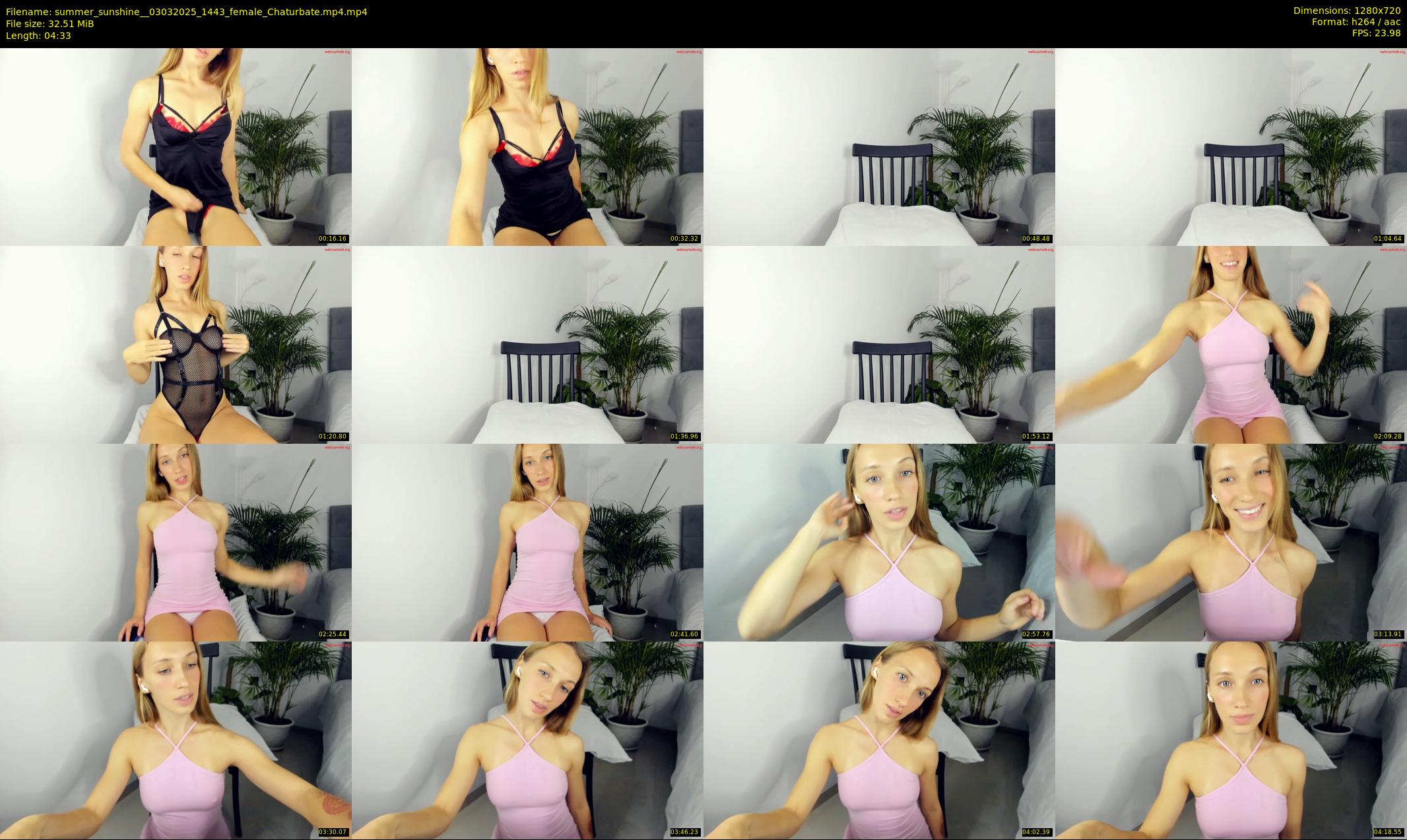 summer_sunshine_ — 5 minute Chaturbate female cam show recording, 720p, Mar 3, 2025