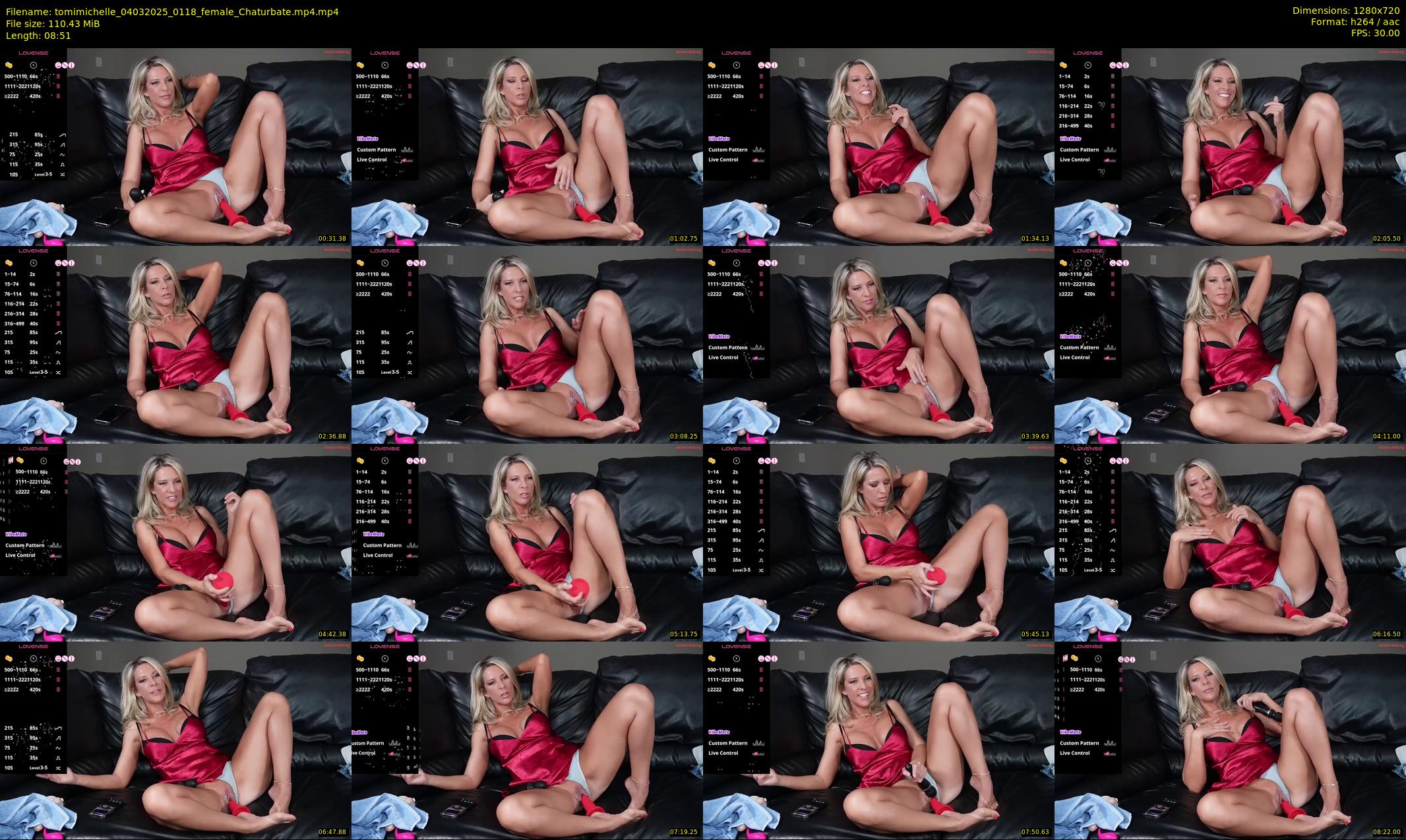 tomimichelle — 9 minute Chaturbate female cam show recording, 720p, Mar 4, 2025