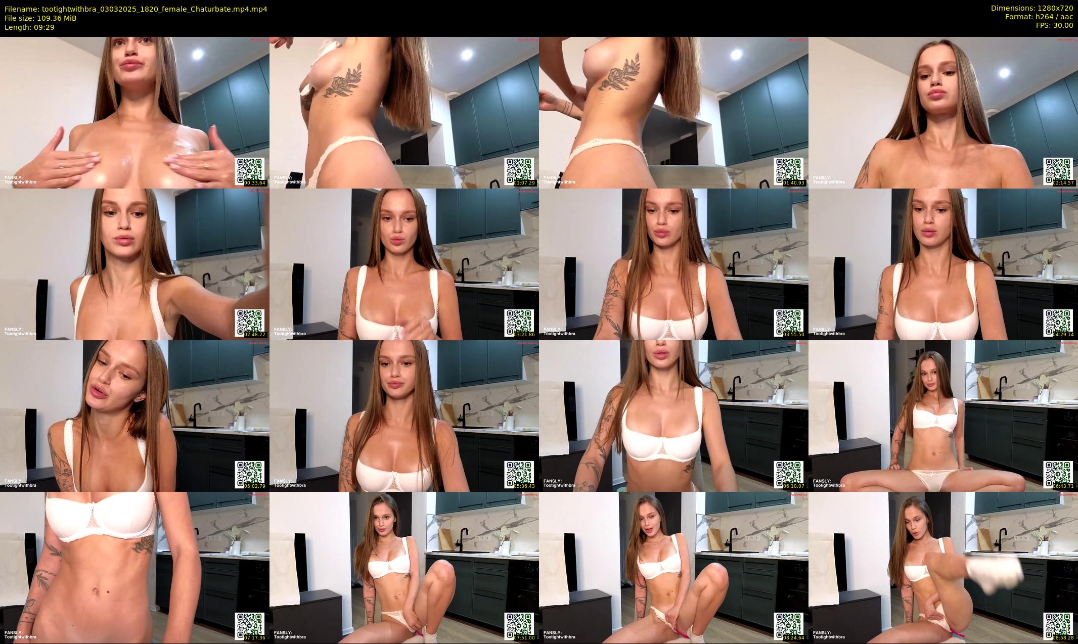 tootightwithbra — 10 minute Chaturbate female cam show recording, 720p, Mar 3, 2025