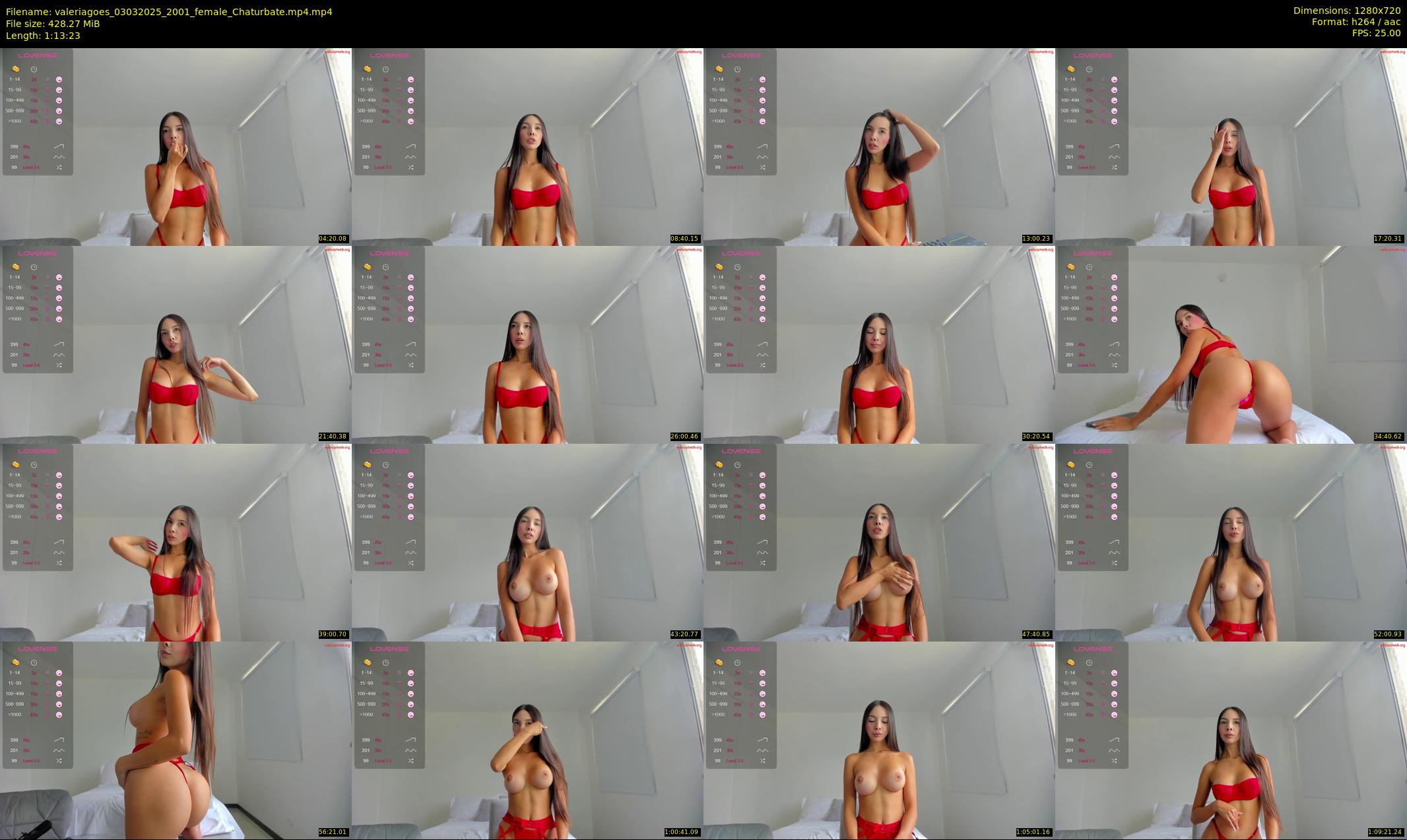 valeriagoes — 74 minute Chaturbate female cam show recording, 720p, Mar 3, 2025