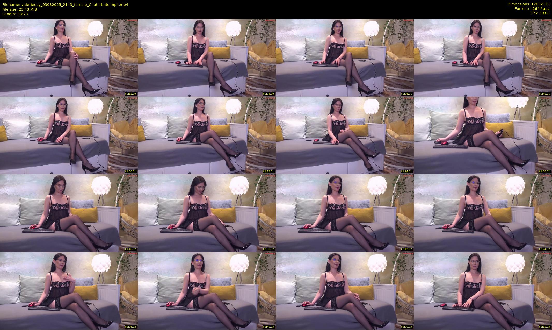 valeriecoy — 4 minute Chaturbate female cam show recording, 720p, Mar 3, 2025
