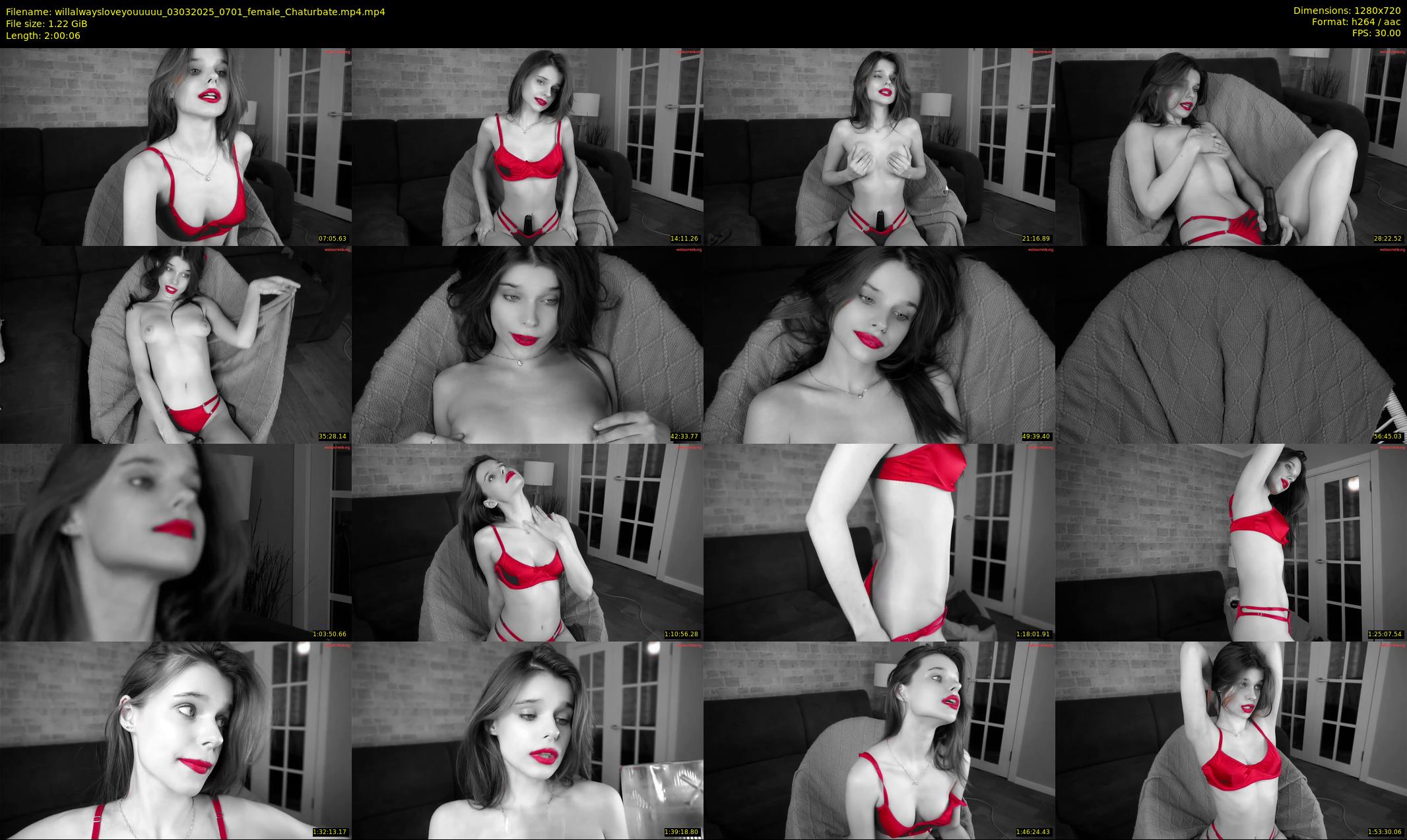 willalwaysloveyouuuuu — 121 minute Chaturbate female cam show recording, 720p, Mar 3, 2025