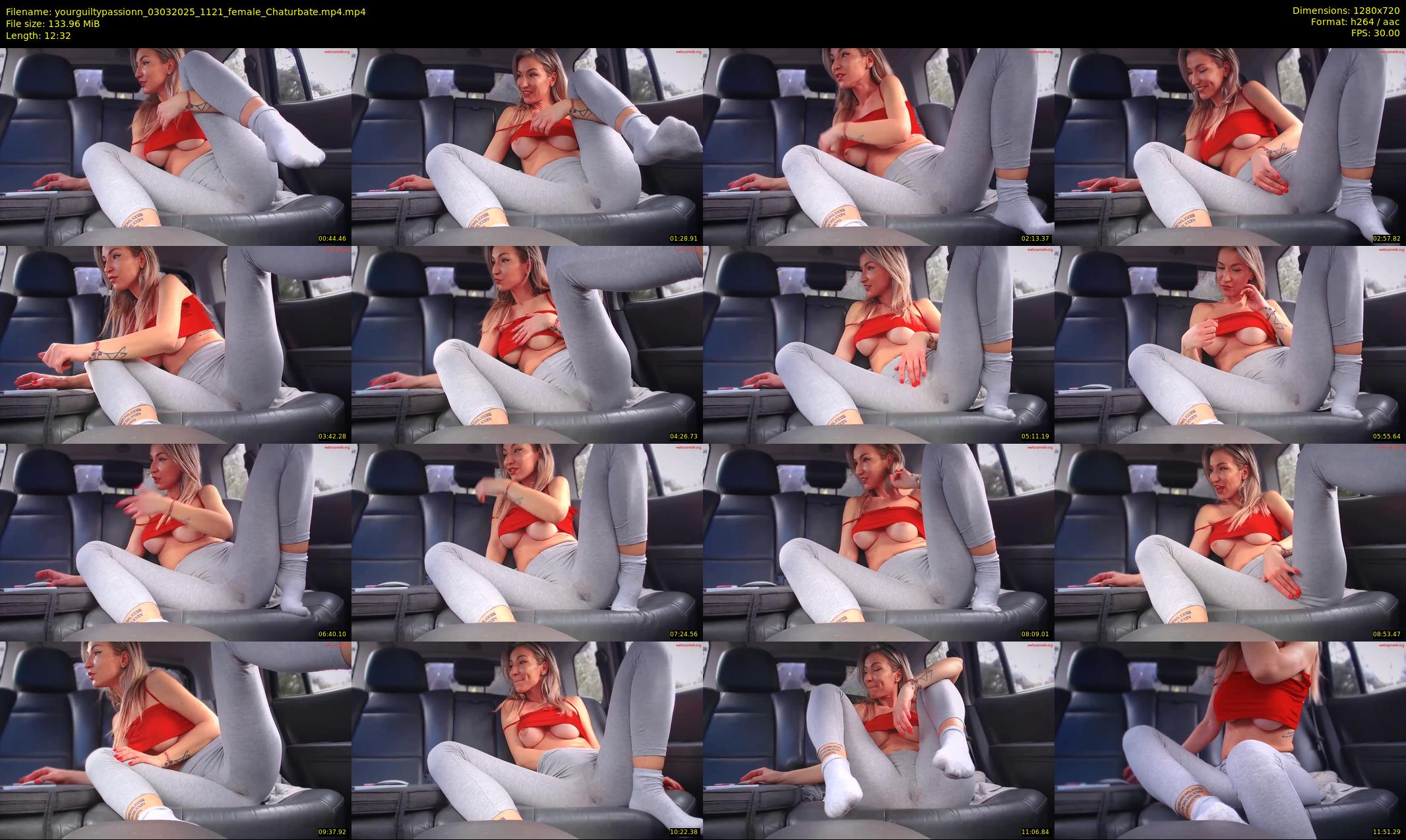 yourguiltypassionn — 13 minute Chaturbate female cam show recording, 720p, Mar 3, 2025
