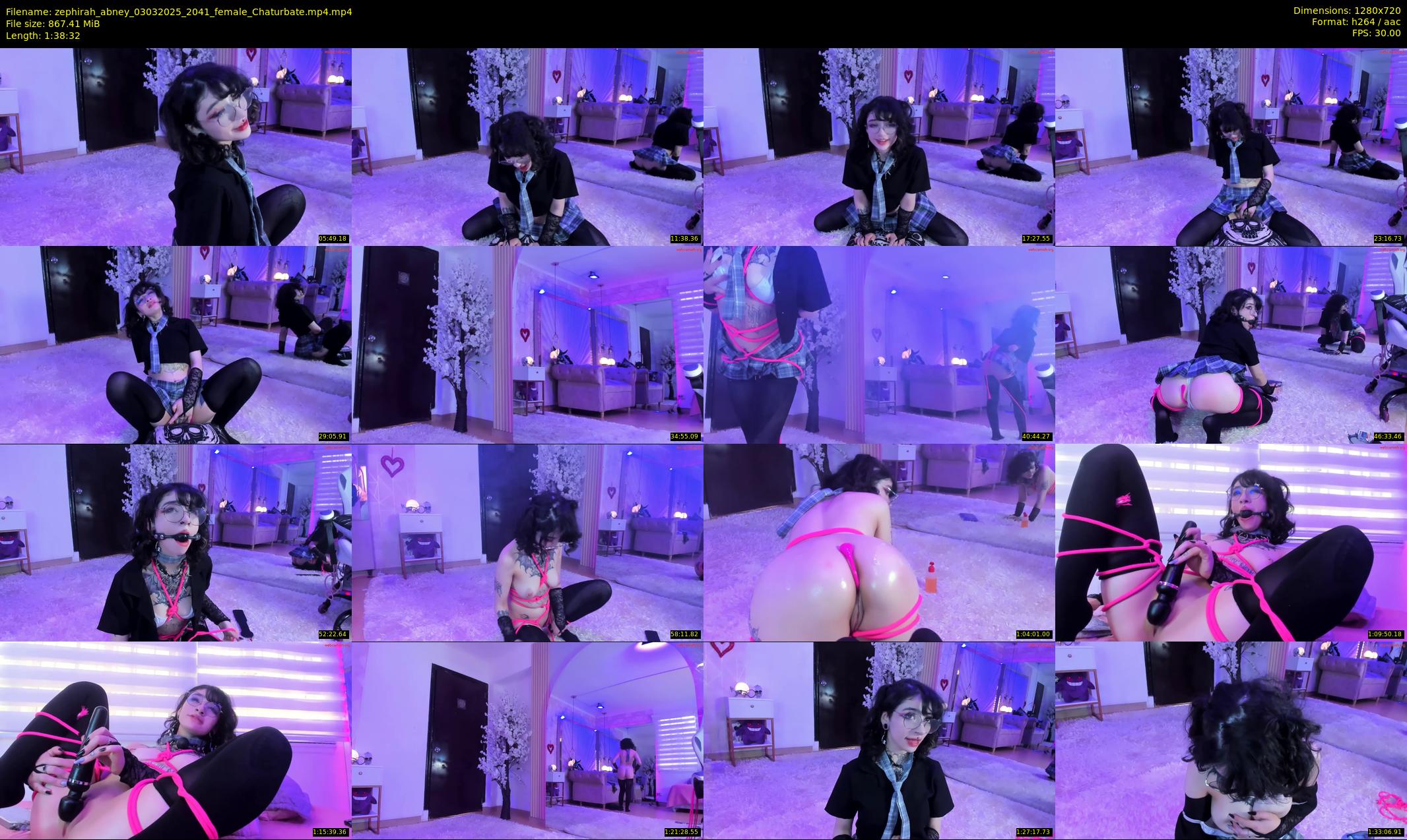 zephirah_abney — 99 minute Chaturbate female cam show recording, 720p, Mar 3, 2025