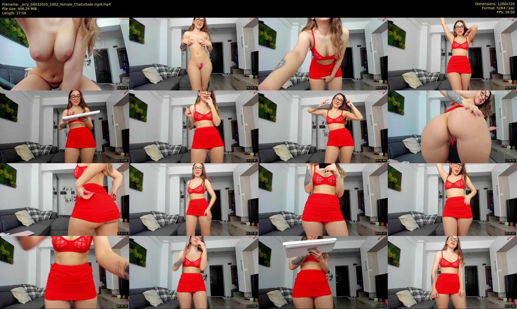 _arry — 38 minute Chaturbate female cam show recording, 720p, Mar 4, 2025