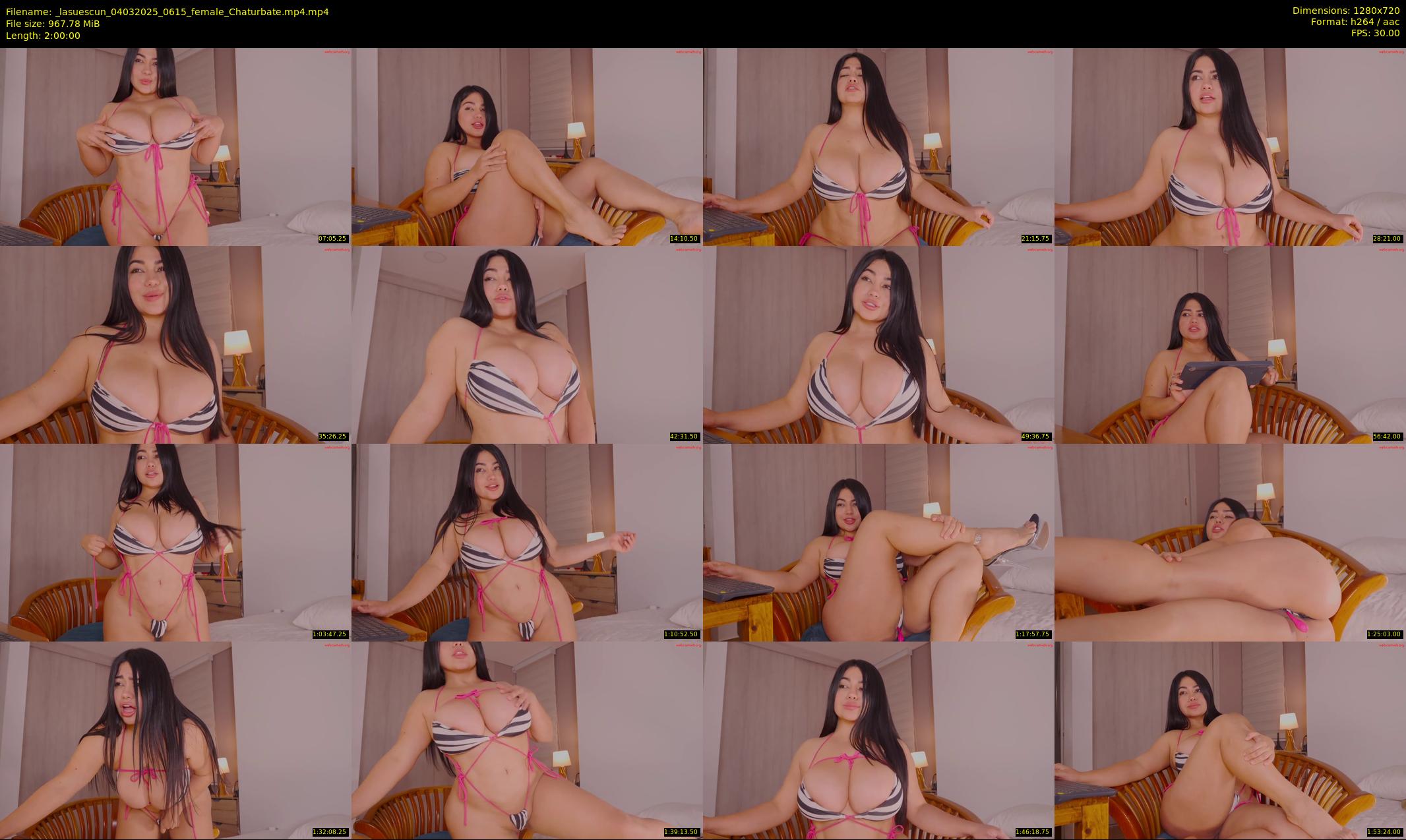 _lasuescun — 120 minute Chaturbate female cam show recording, 720p, Mar 4, 2025