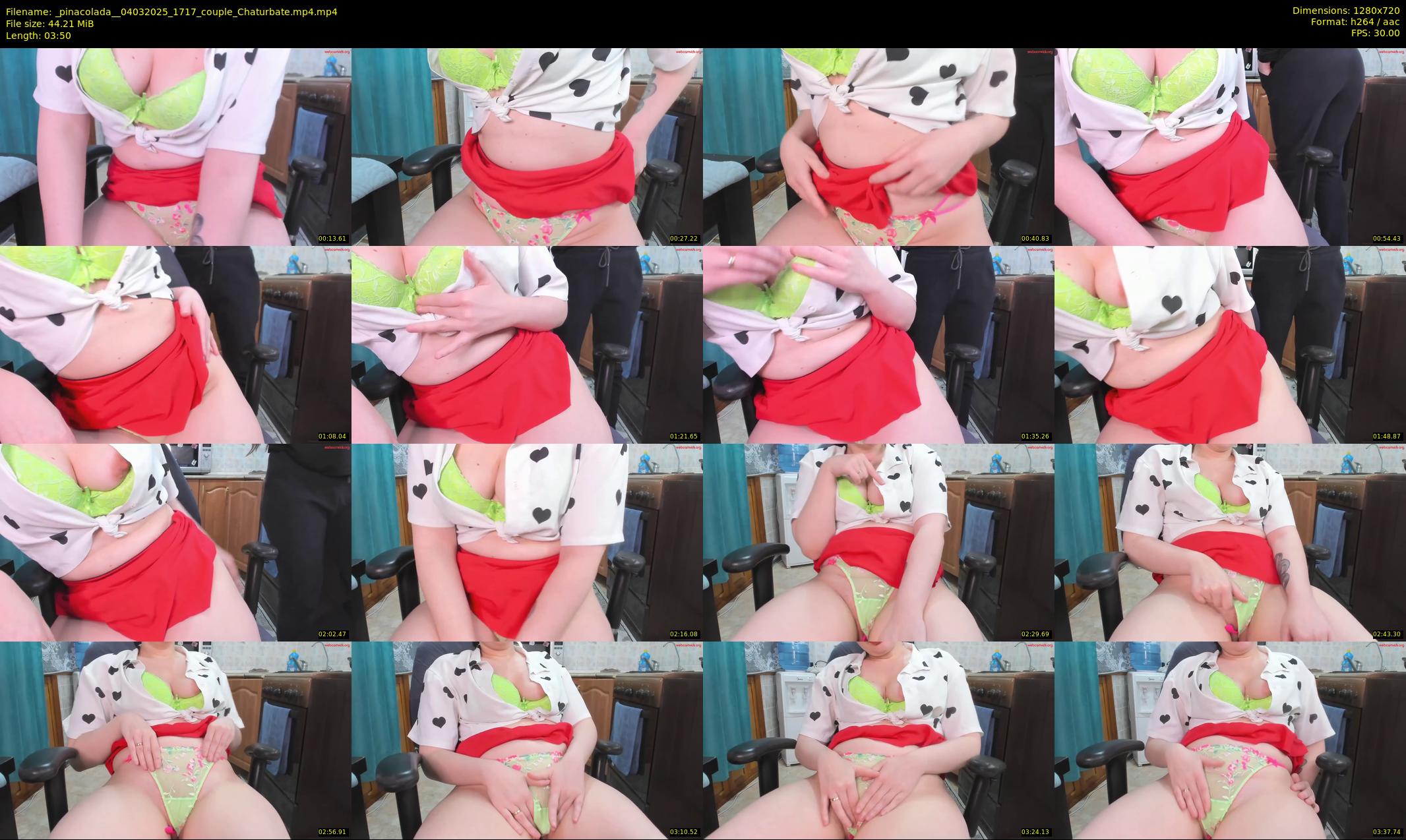 _pinacolada_ — 4 minute Chaturbate couple cam show recording, 720p, Mar 4, 2025