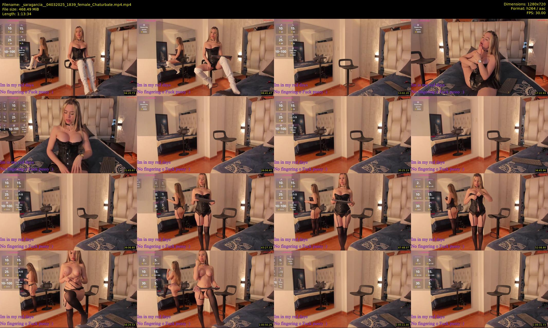 _saragarcia_ — 74 minute Chaturbate female cam show recording, 720p, Mar 4, 2025